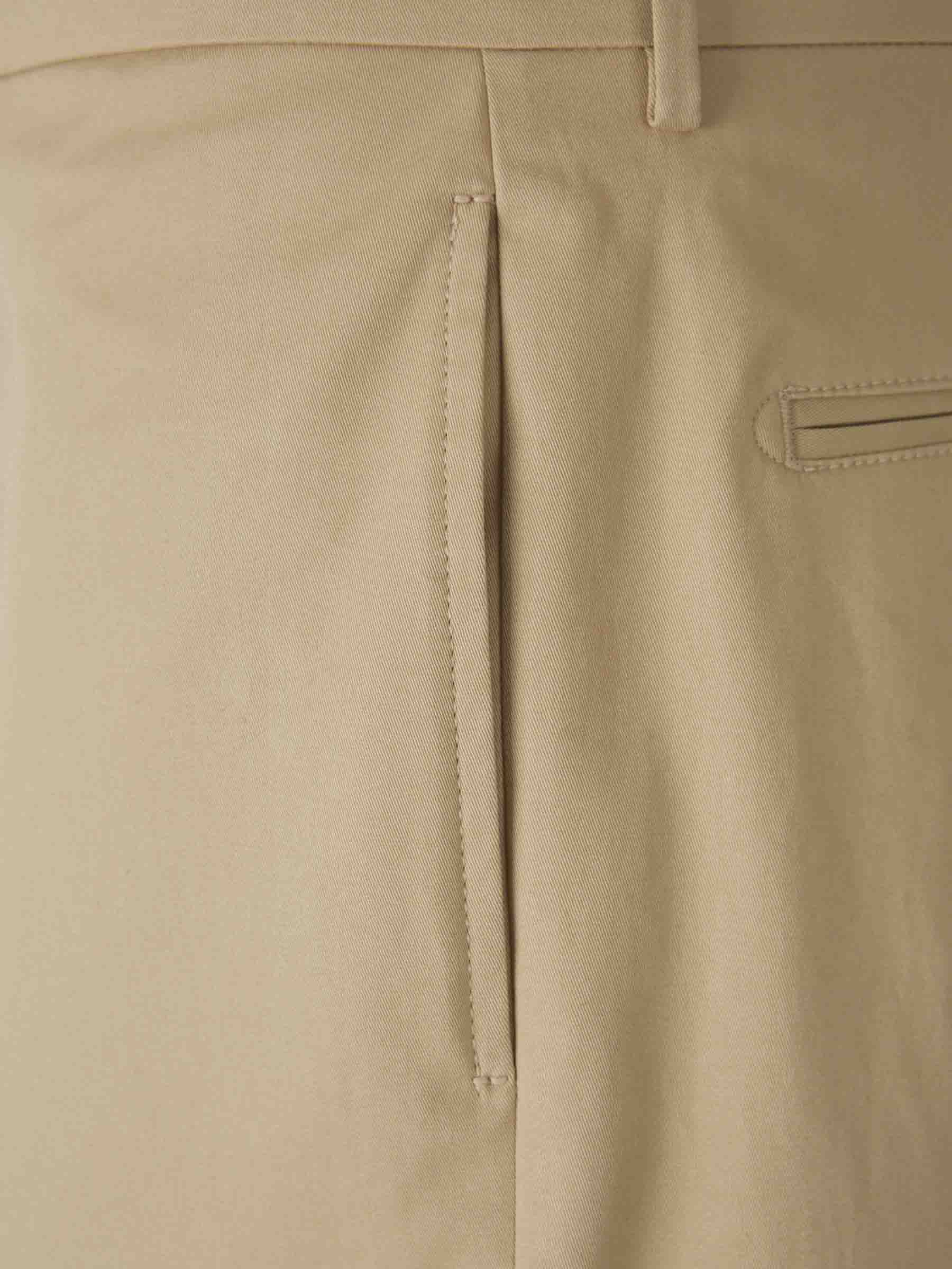 Outlet online Berwich Hombre Pantalones Chinos Algodón color Beige sku 521-003332 01 - Foto 3