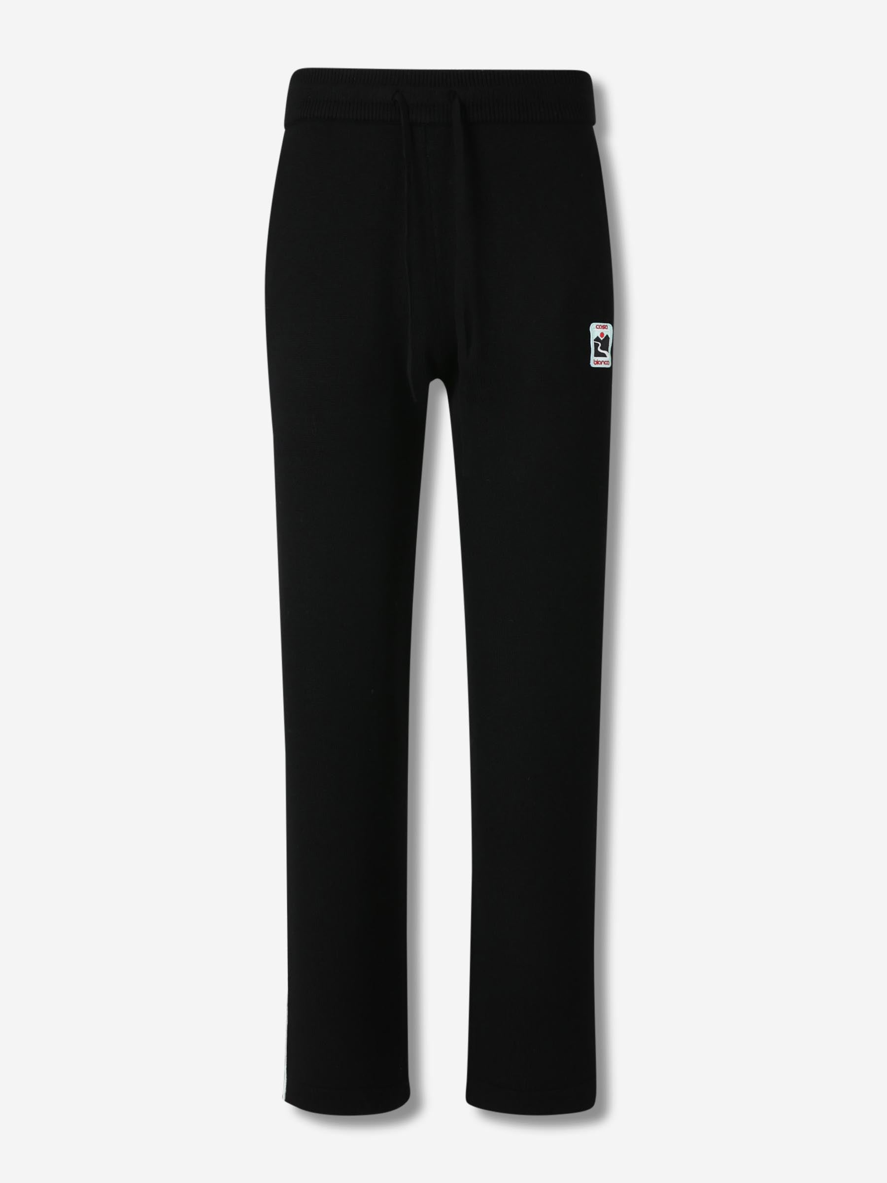 Outlet online Casablanca Hombre Pantalones Punto Lana color Azul Marino sku 521-003366 01 - Foto 1