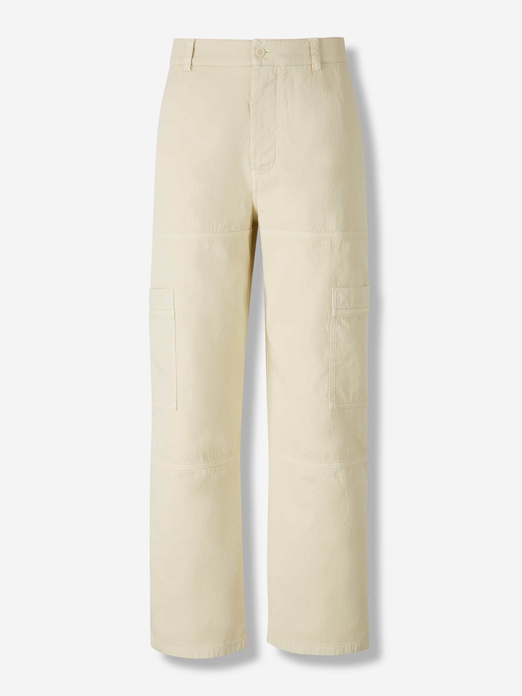 Outlet online Off-White Hombre Pantalones Anchos Cargo color Crema sku 521-003374 01 - Foto 1
