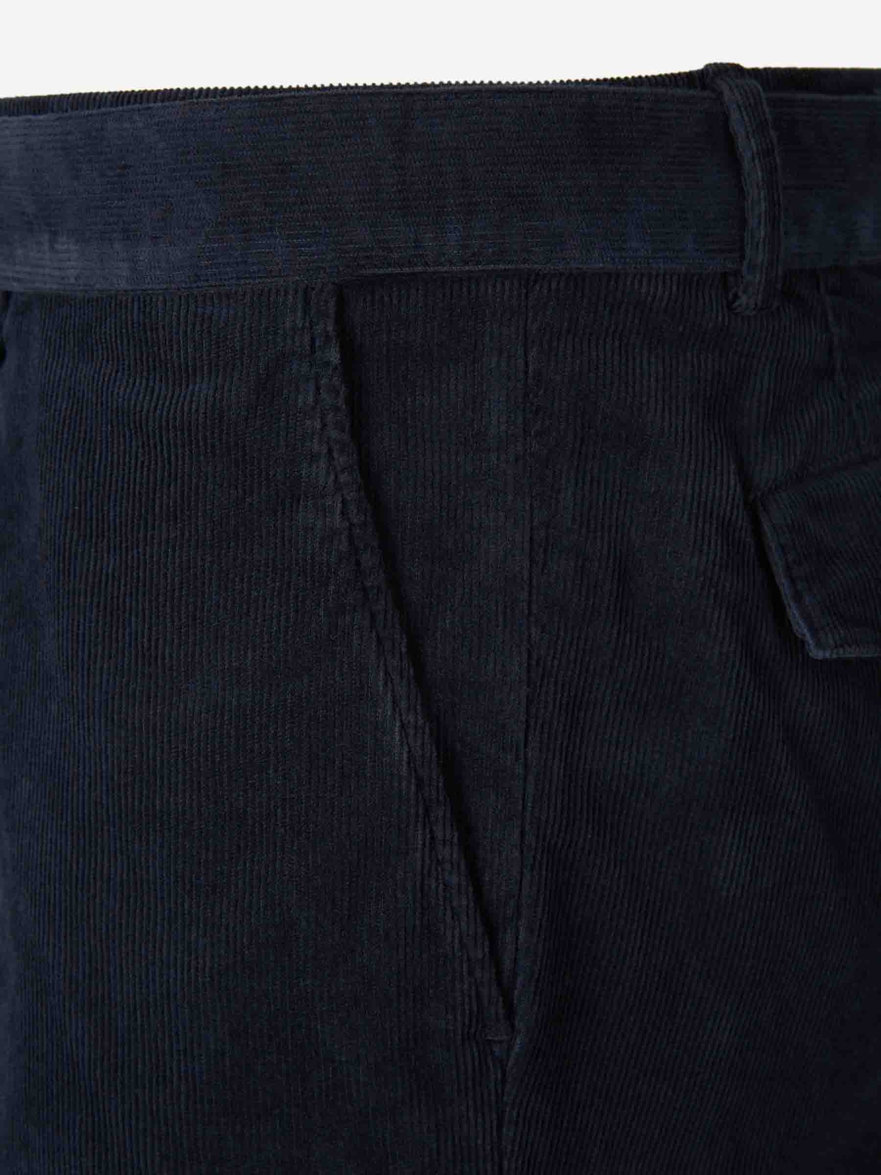 Outlet online Officine Générale Hombre Pantalones Chinos Hermann color Azul Noche sku 521-003416 01 - Foto 3
