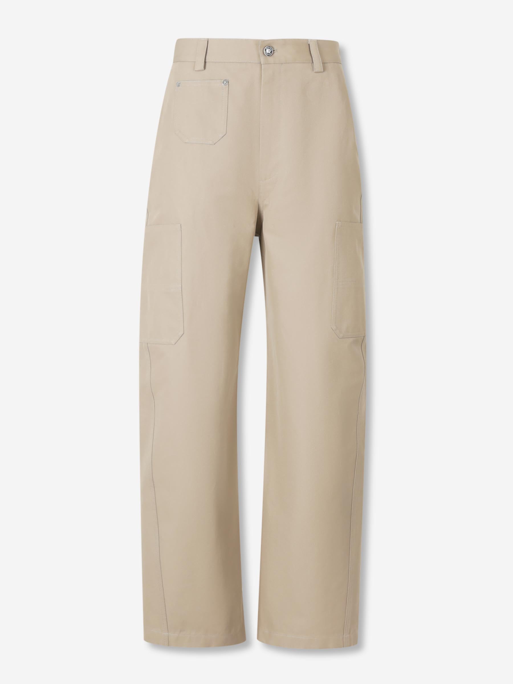 Outlet online Givenchy Hombre Pantalones Rectos Algodón color Camel sku 521-003425 01 - Foto 1