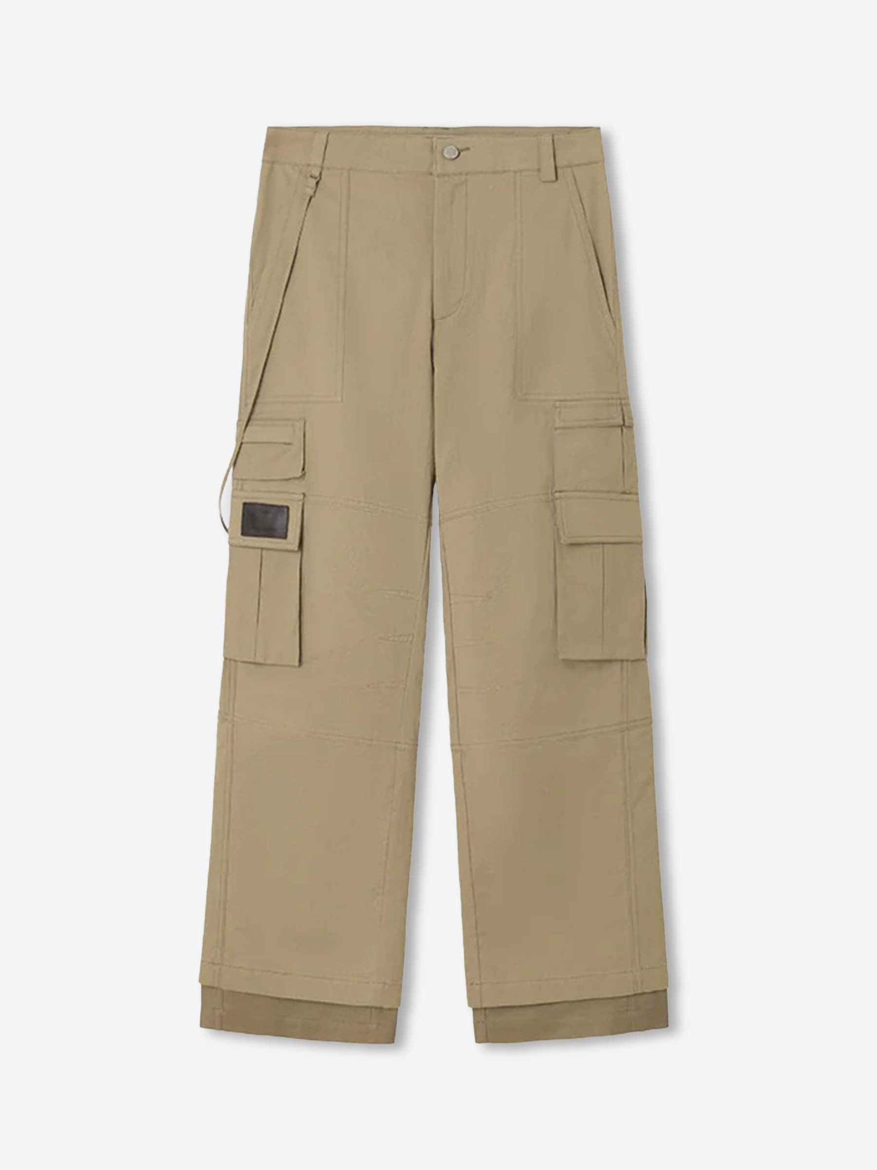Outlet online Carrer Hombre Pantalones Cargo Ancho color Beige sku 521-003467 01 - Foto 1