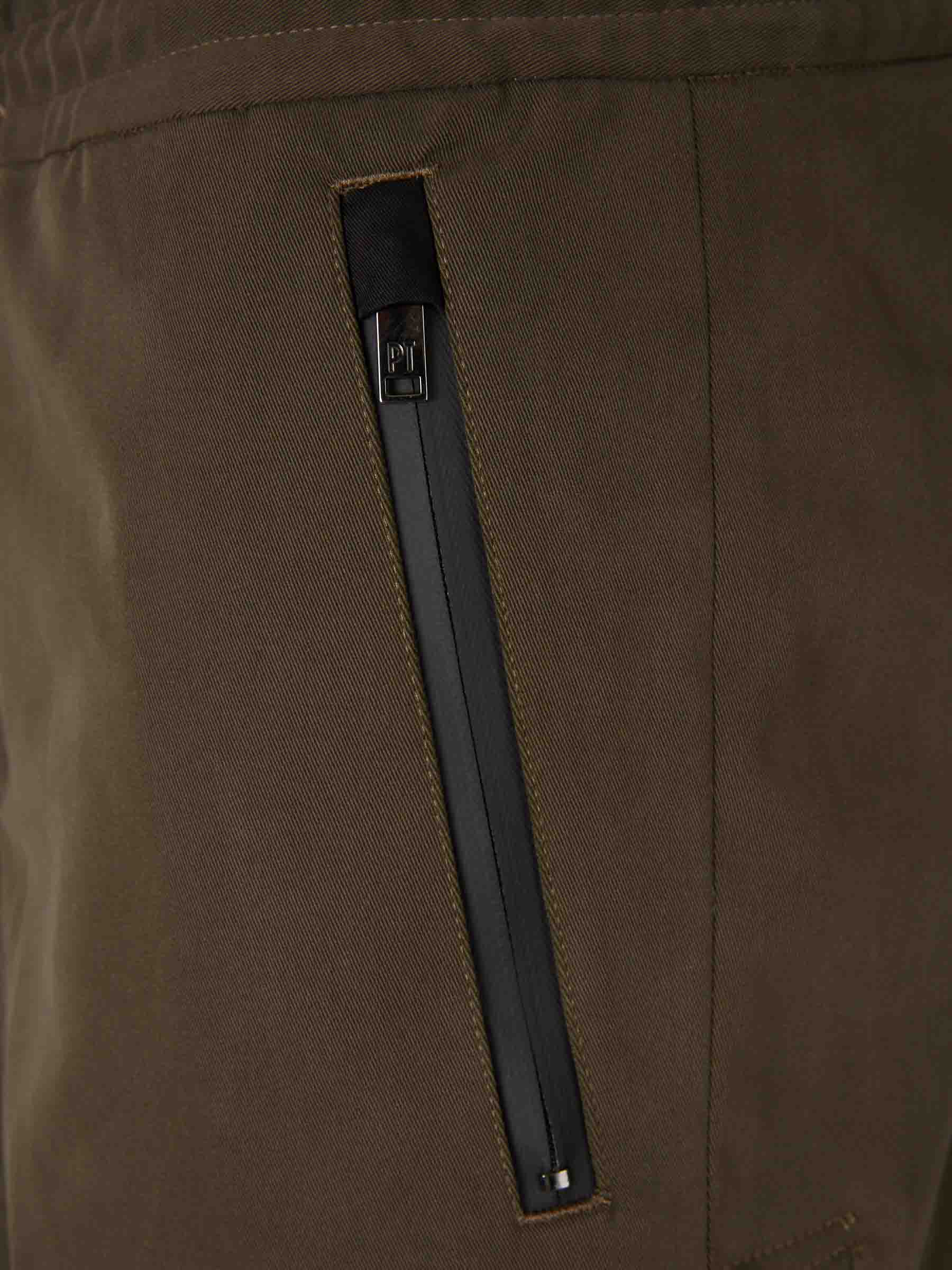 Outlet online PT Torino Hombre Pantalones Cargo Técnicos color Verde Militar sku 521-003478 01 - Foto 4