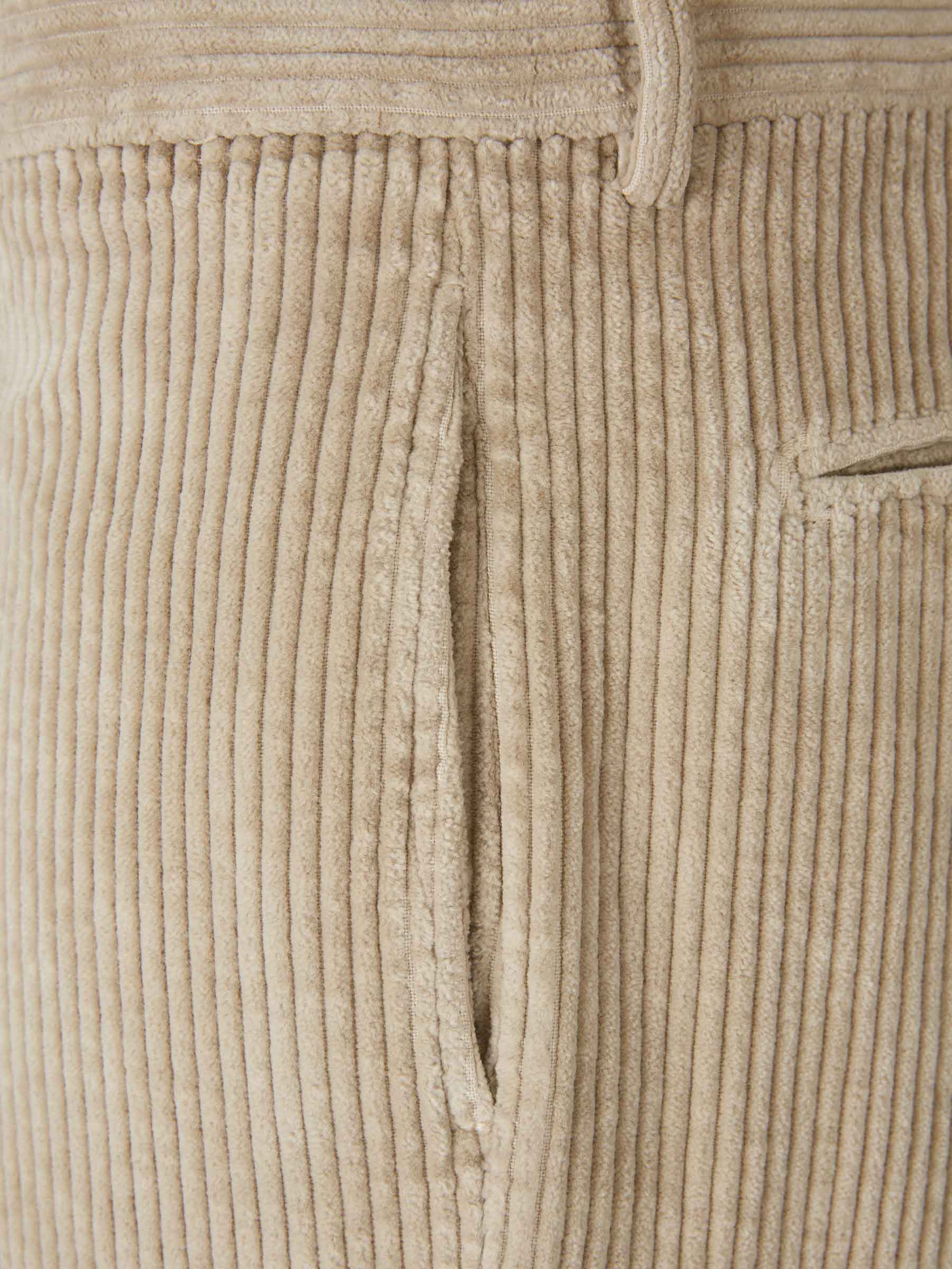 Outlet online Berwich Hombre Pantalones Pana Rectos color Beige sku 521-003489 01 - Foto 3