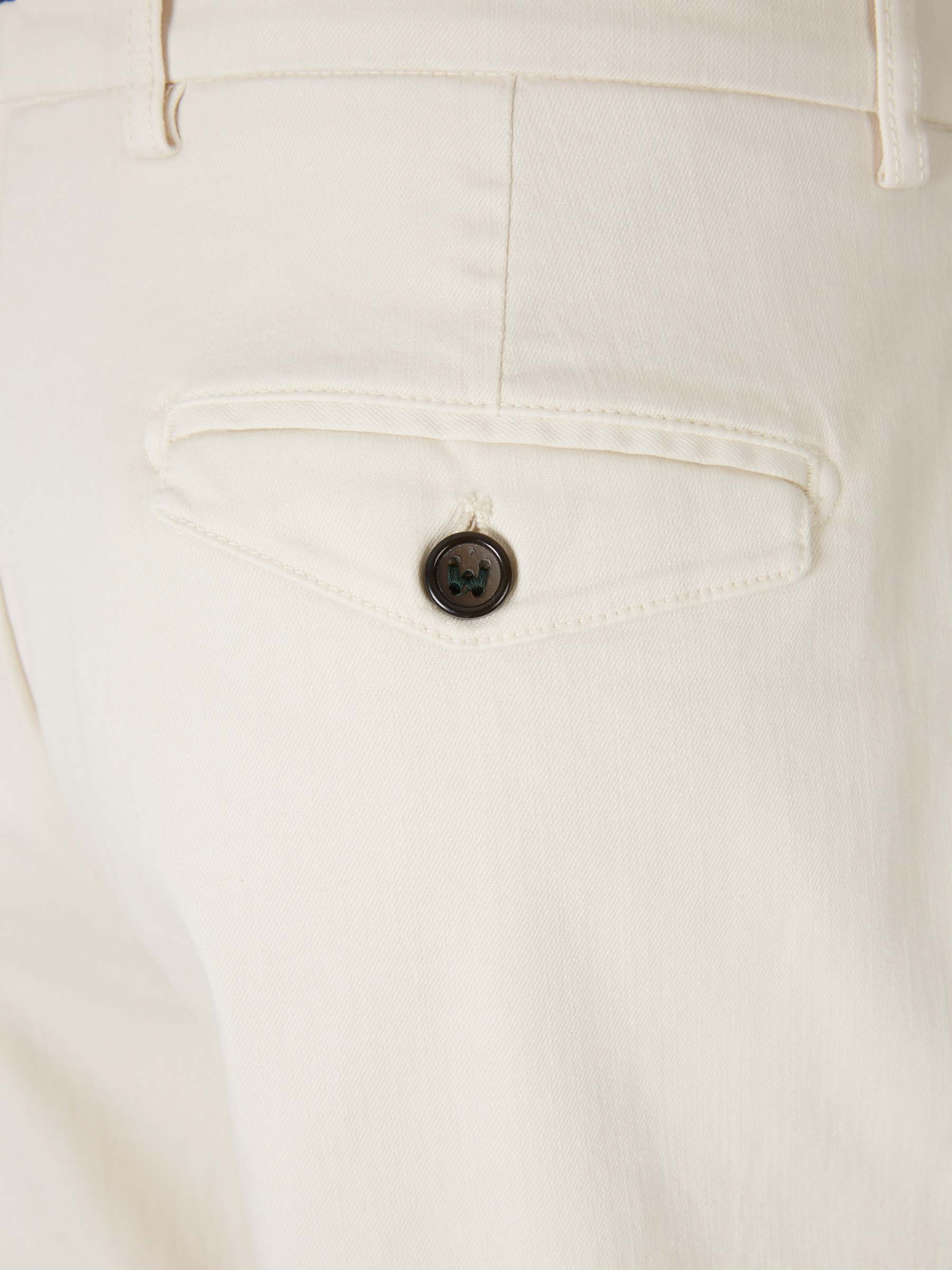 Outlet online Berwich Hombre Pantalones Rectos color Crema sku 521-003491 01 - Foto 4