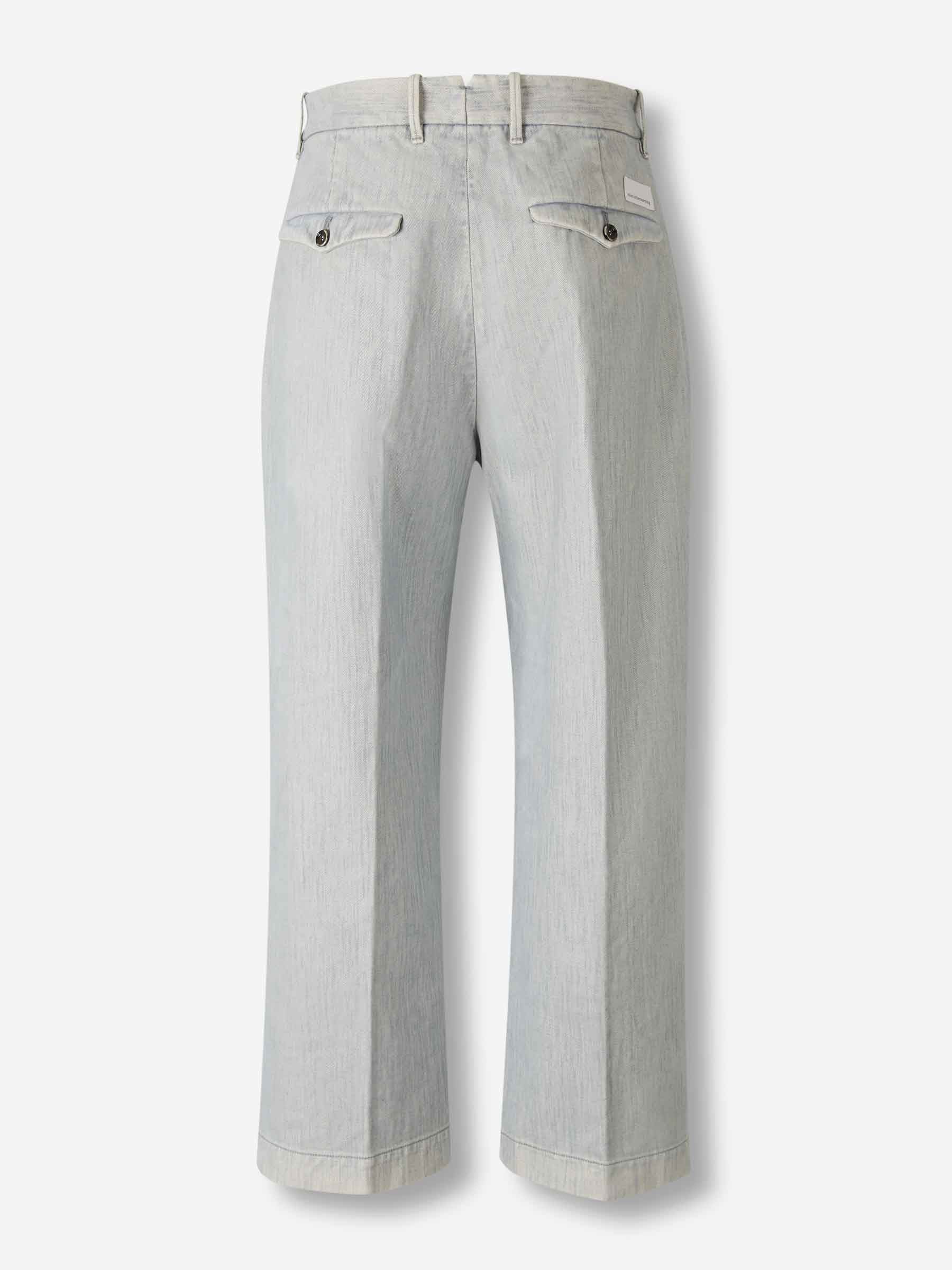 Outlet online Nine in the morning Hombre Pantalones Anchos color Gris Claro sku 521-003500 02 - Foto 2