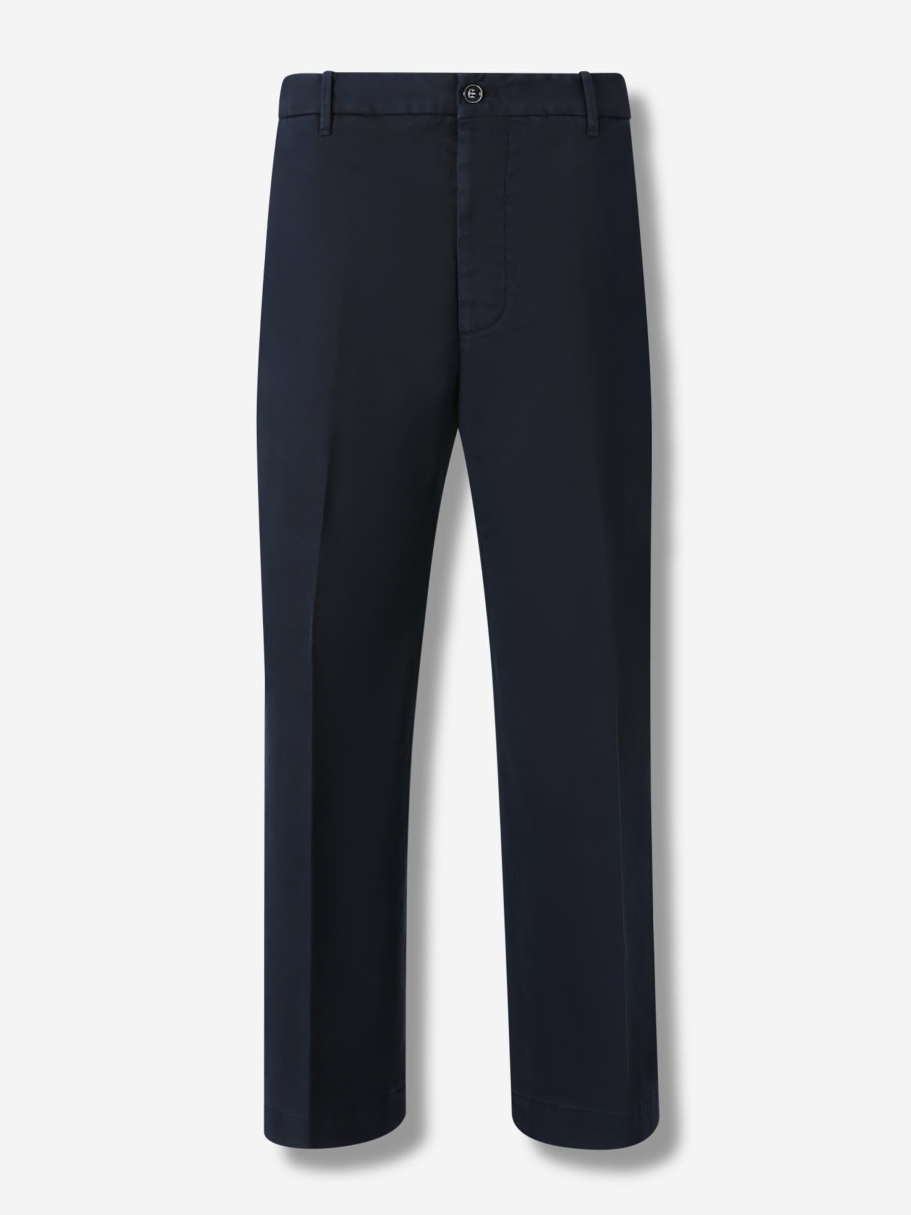 Outlet online Nine in the morning Hombre Pantalones Chinos color Azul Marino sku 521-003501 03 - Foto 1