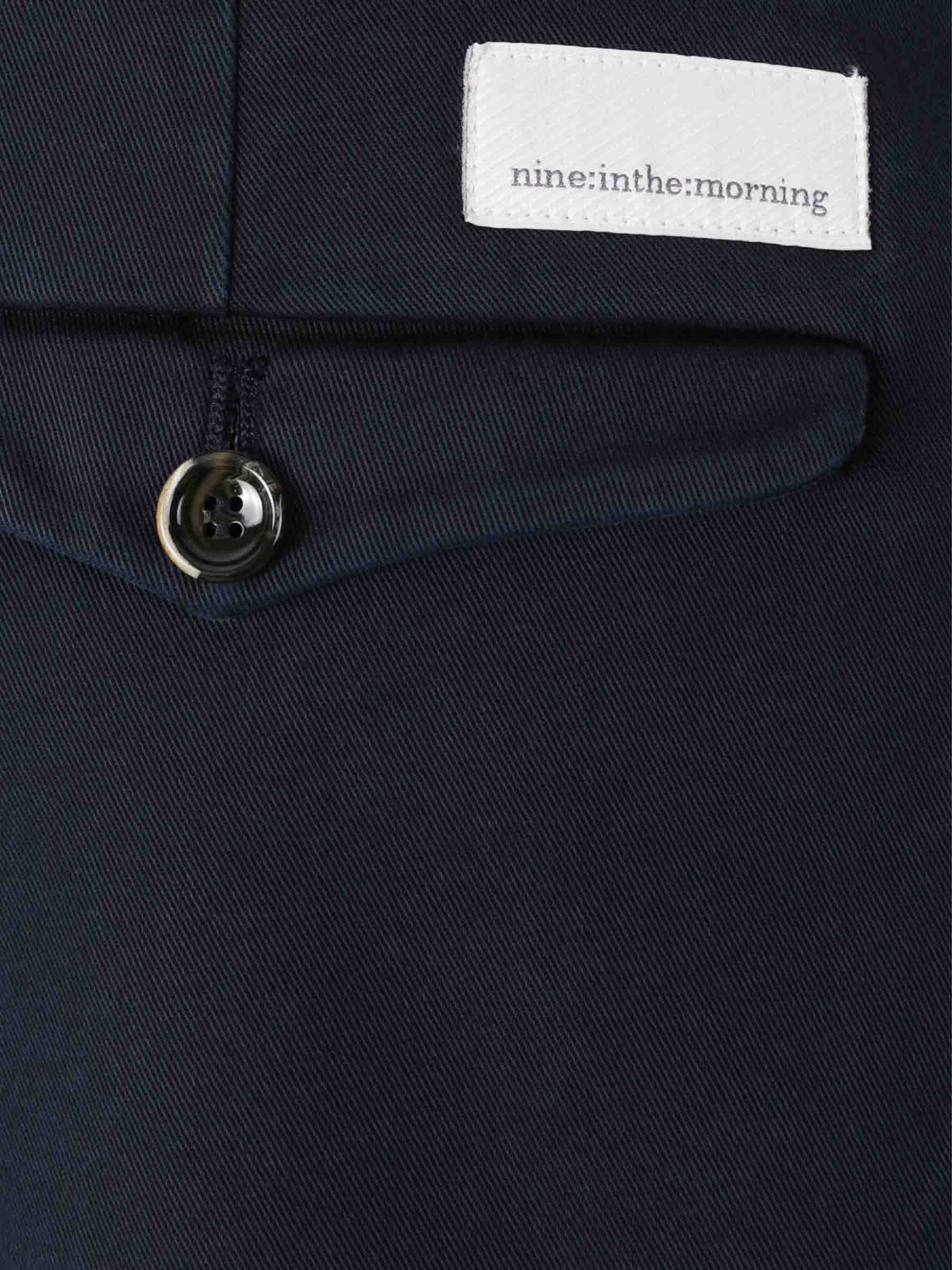 Outlet online Nine in the morning Hombre Pantalones Chinos color Azul Marino sku 521-003501 03 - Foto 3