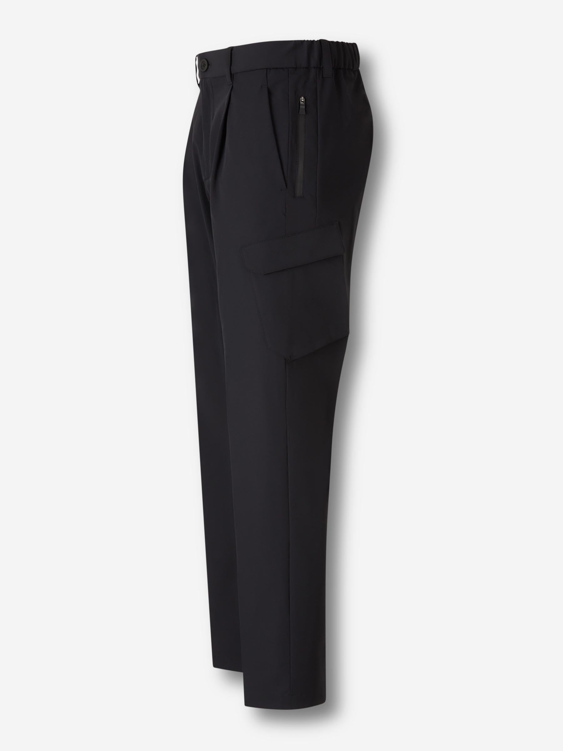 Herno Hombre Barcelona Pantalones Cargo color Negro sku 521-003524 01 - Foto 2