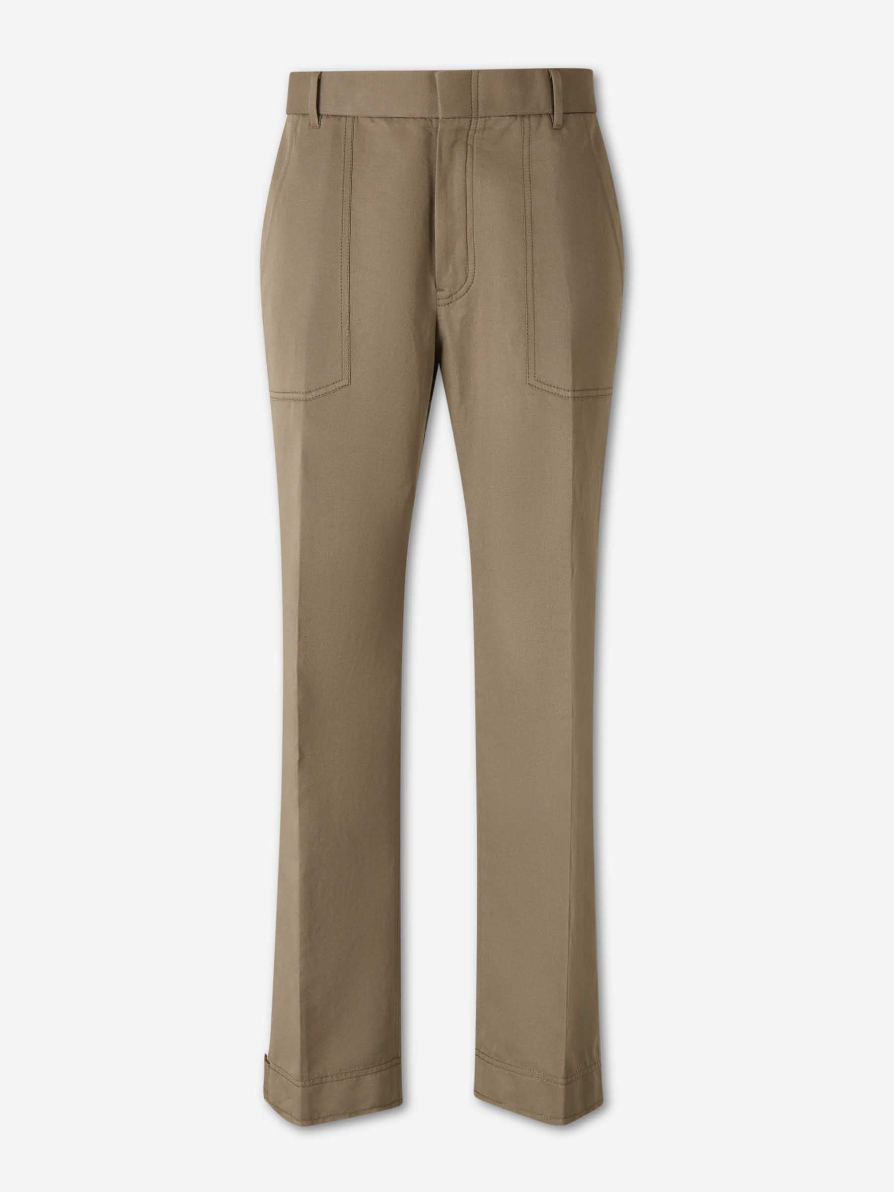 Brioni Hombre Barcelona Pantalones Vestir Melbourne color Beige sku 521-003536 01 - Foto 1