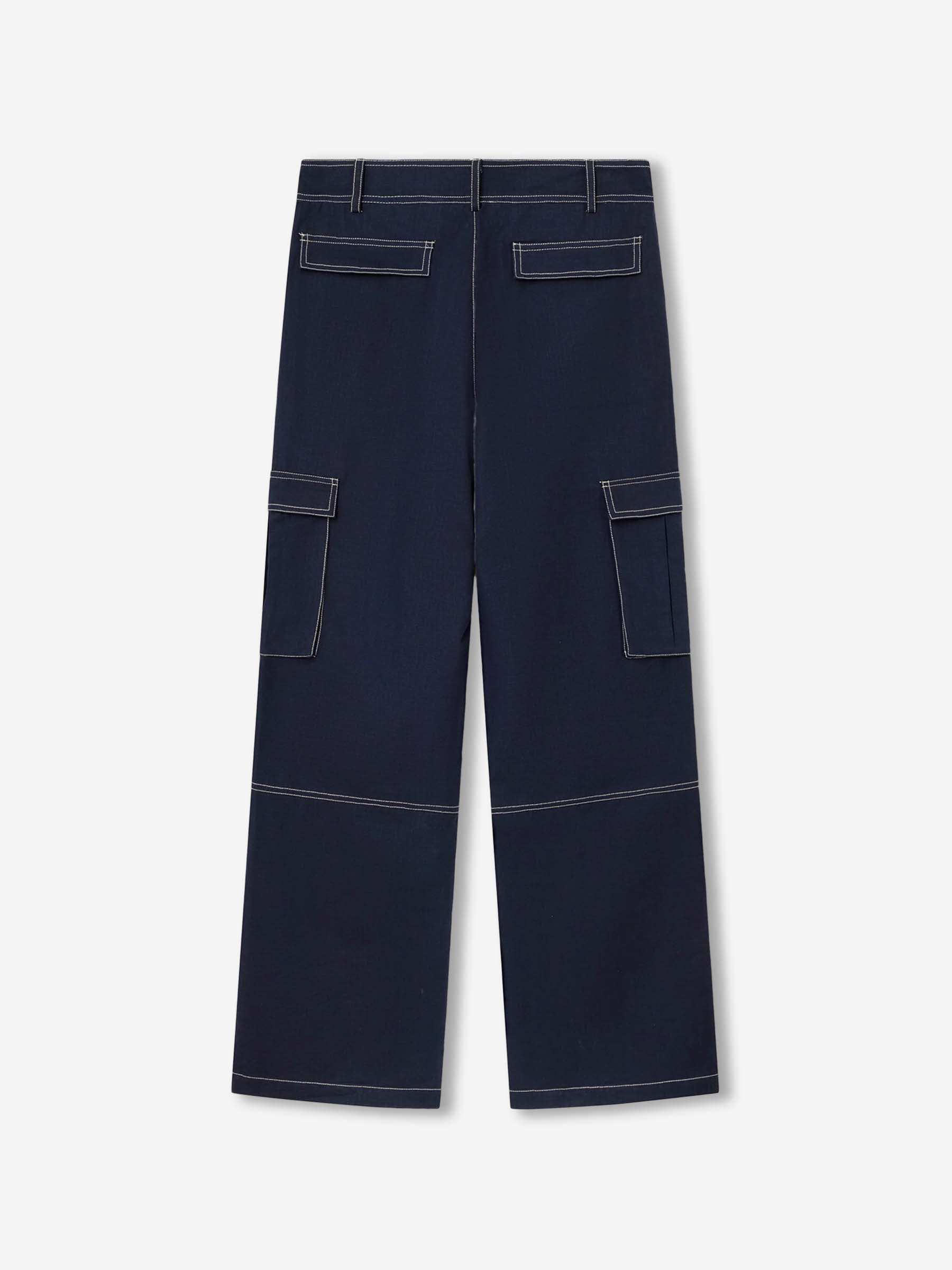 Carrer Hombre Barcelona Pantalones Bay Cargo color Azul Marino sku 521-003608 01 - Foto 3