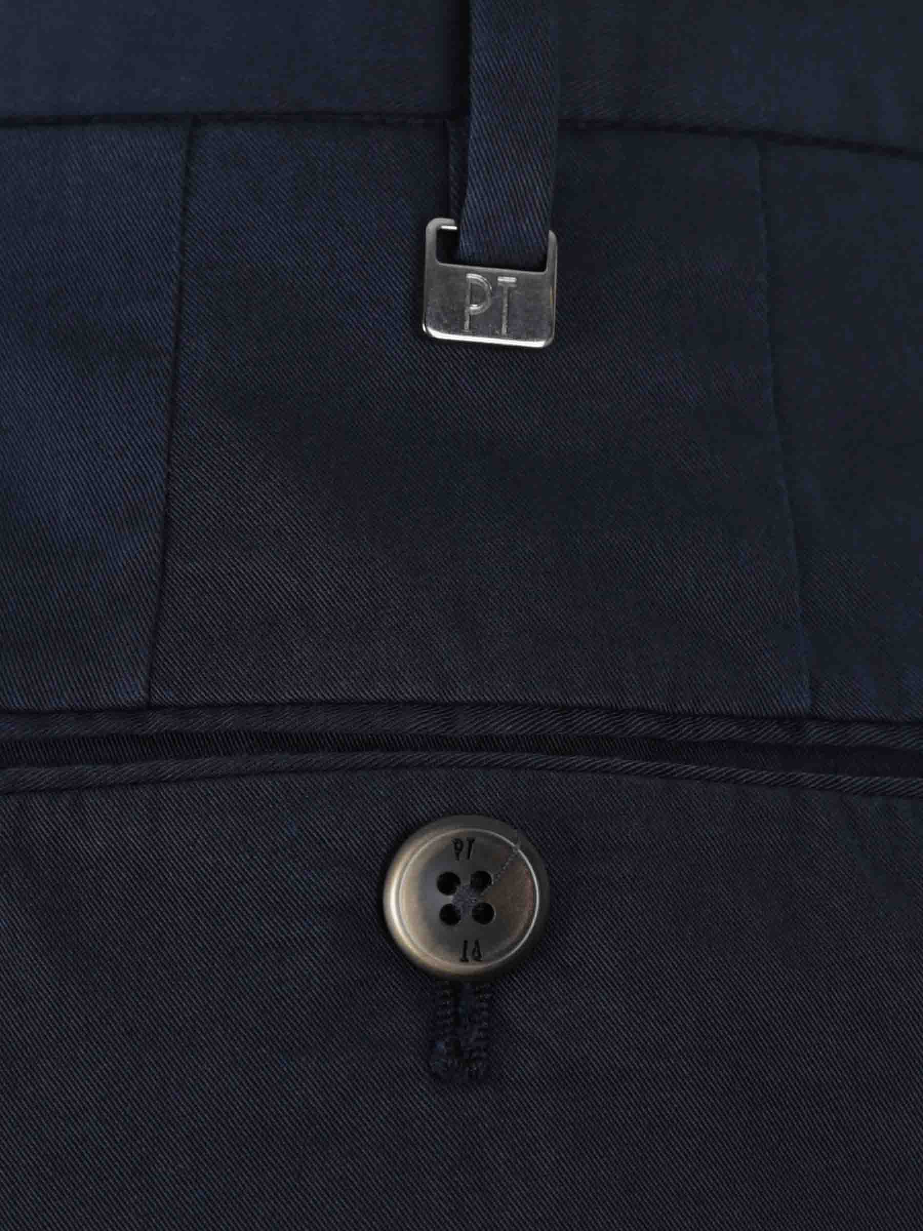 PT01 Hombre Barcelona Pantalones Chinos Algodón color Azul Marino sku 521-003623 02 - Foto 3