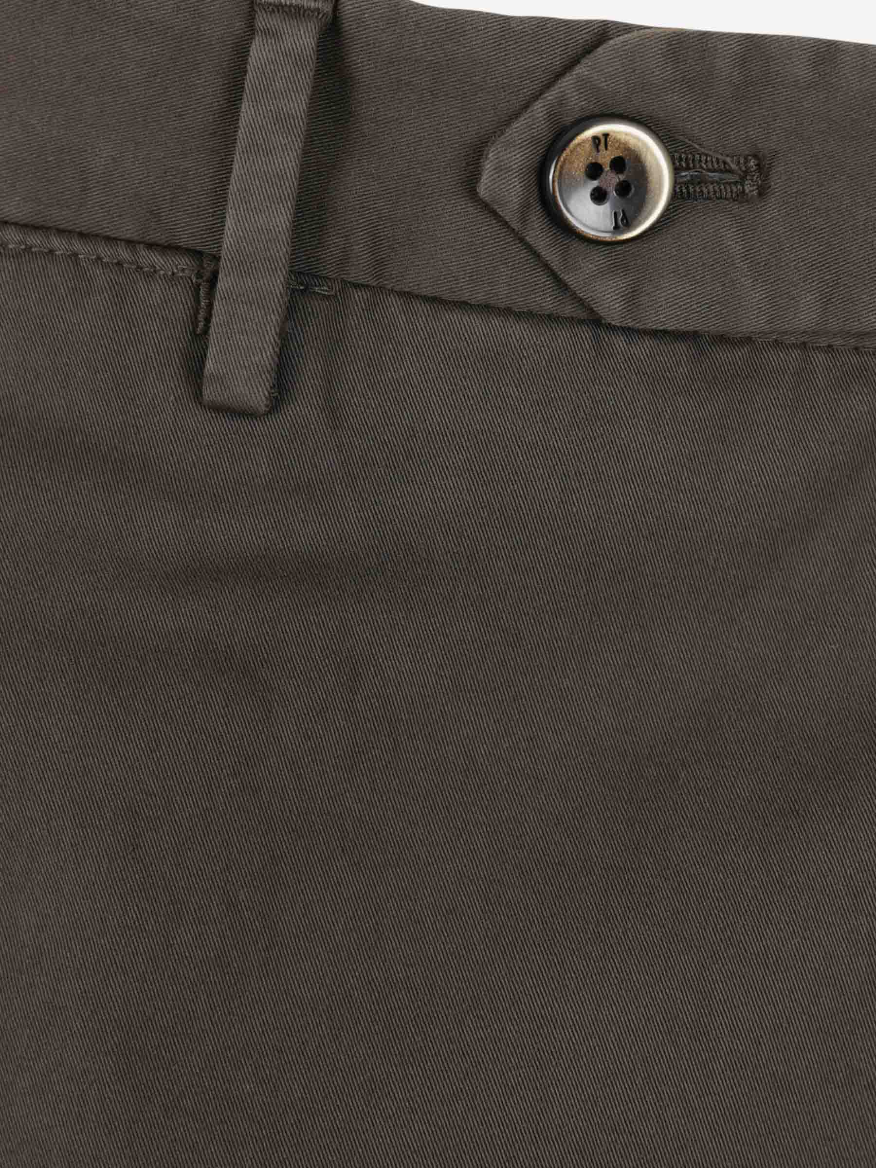 PT01 Hombre Barcelona Pantalones Chinos Algodón color Marrón Oscuro sku 521-003623 06 - Foto 4