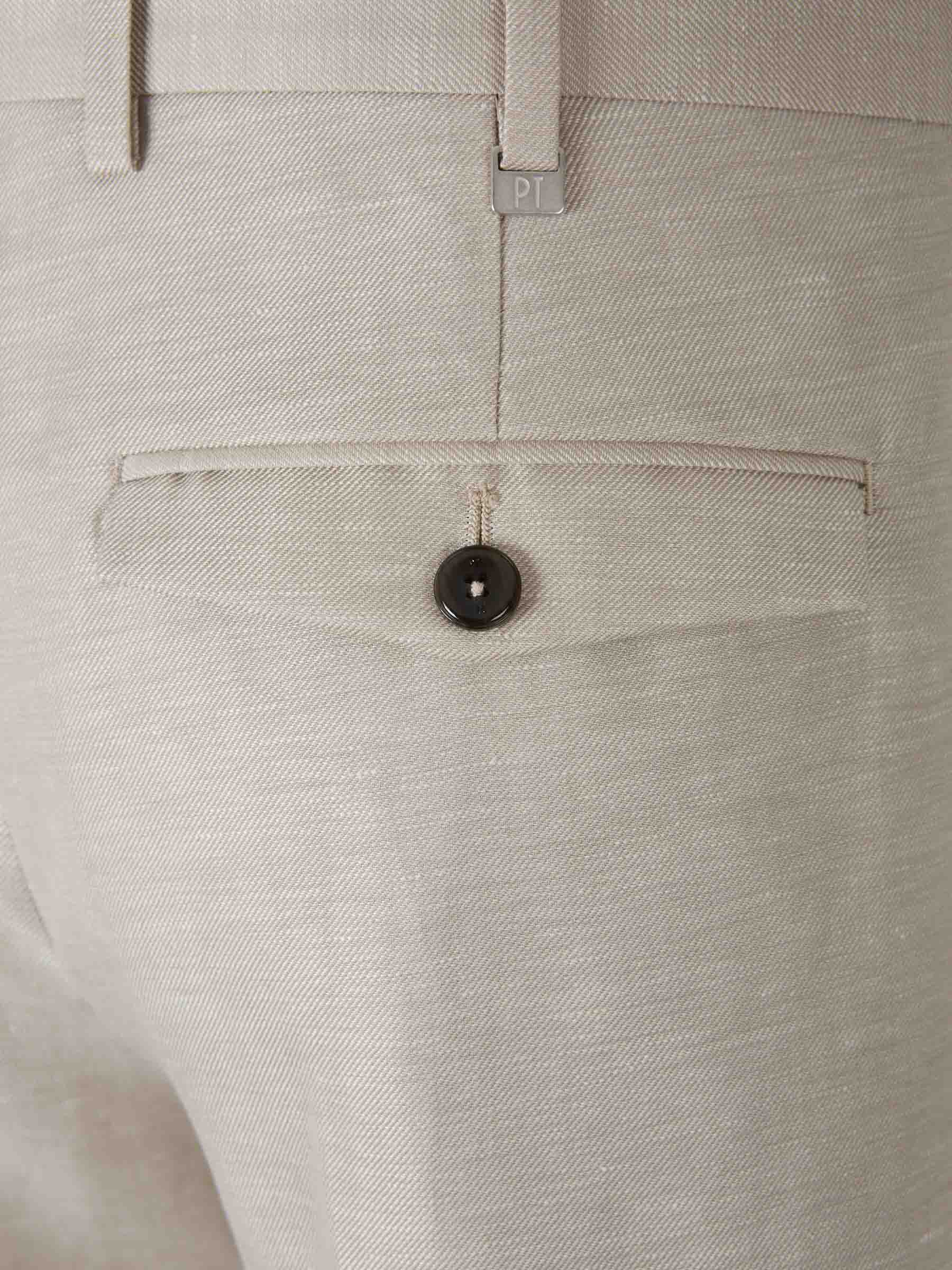 PT Torino Hombre Barcelona Pantalones Chinos color Lino sku 521-003626 01 - Foto 4