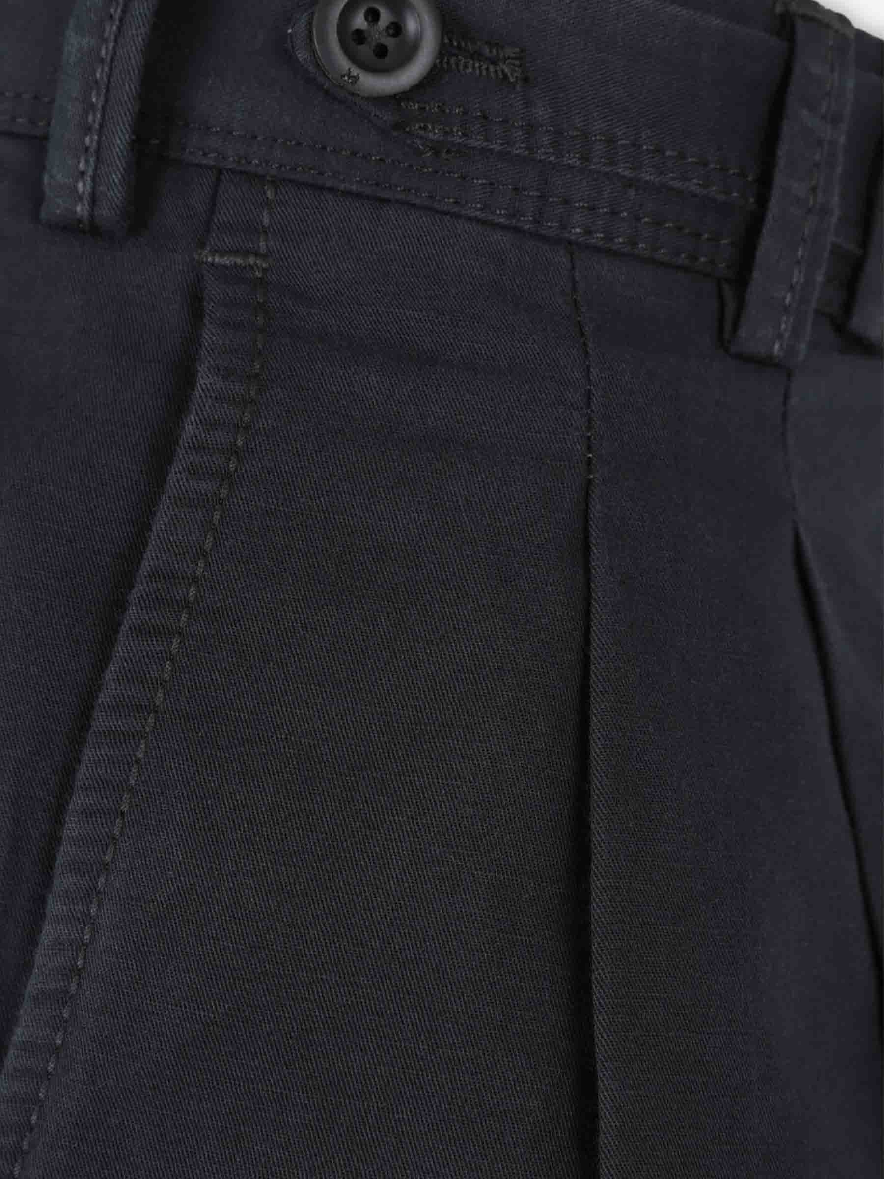 PT01 Hombre Barcelona Pantalones Chinos Lino color Negro sku 521-003627 03 - Foto 5