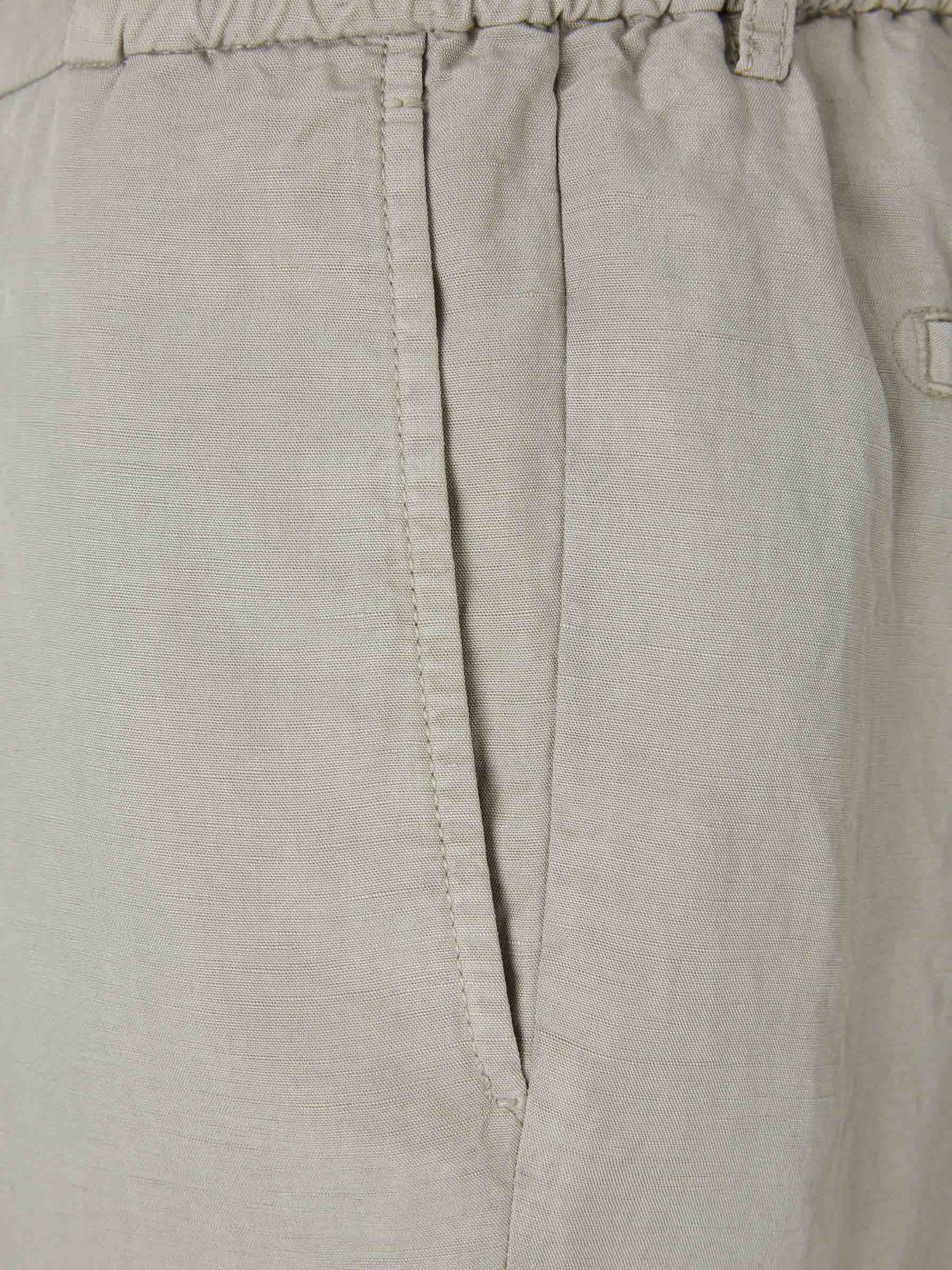 Santa Eulalia Hombre Barcelona Pantalones Rectos Pinzas color Taupe sku 521-003637 02 - Foto 3
