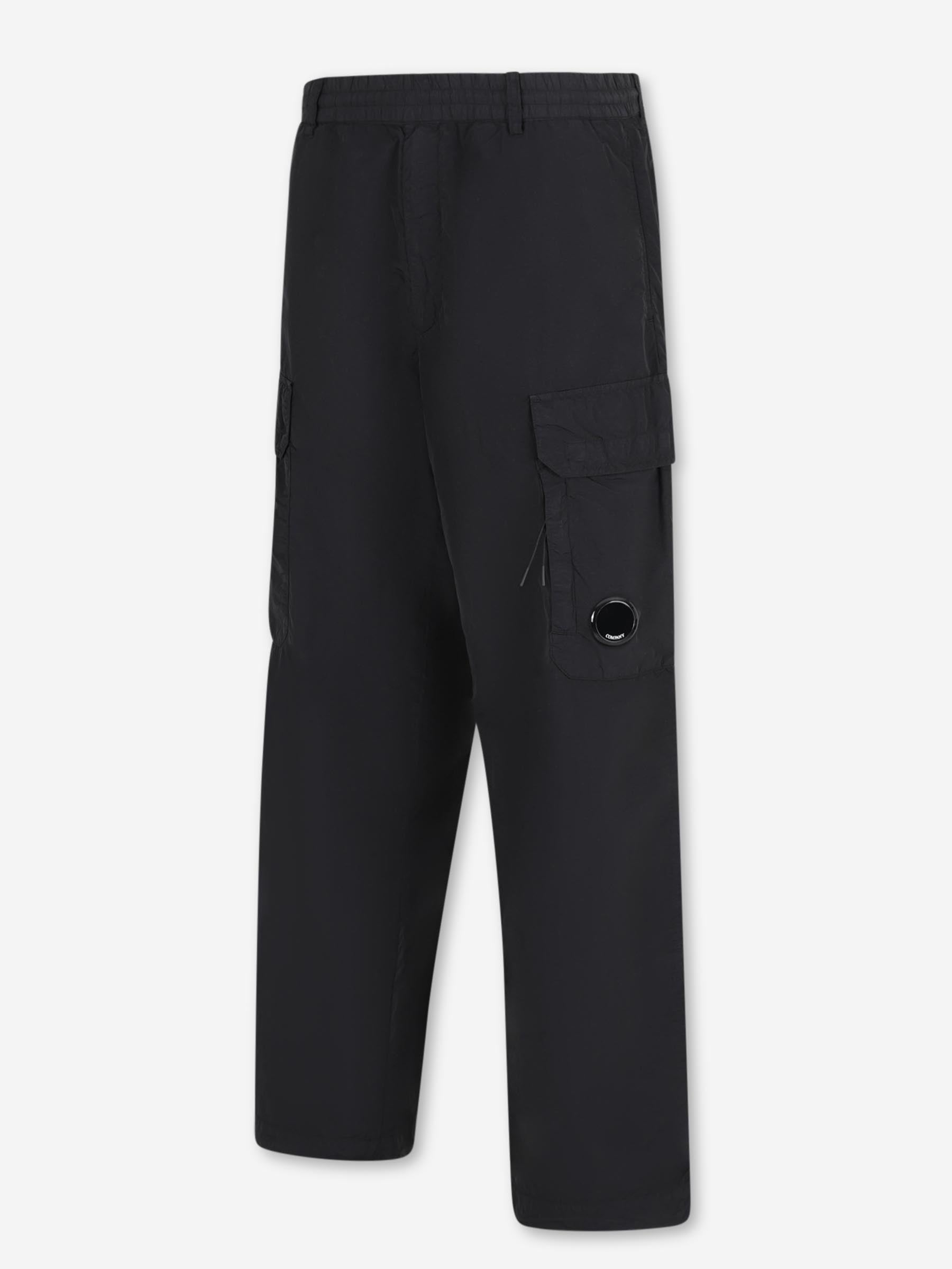 Outlet online C.P. Company Hombre Pantalones Rectos Cargo color Negro sku 521-003640 01 - Foto 4