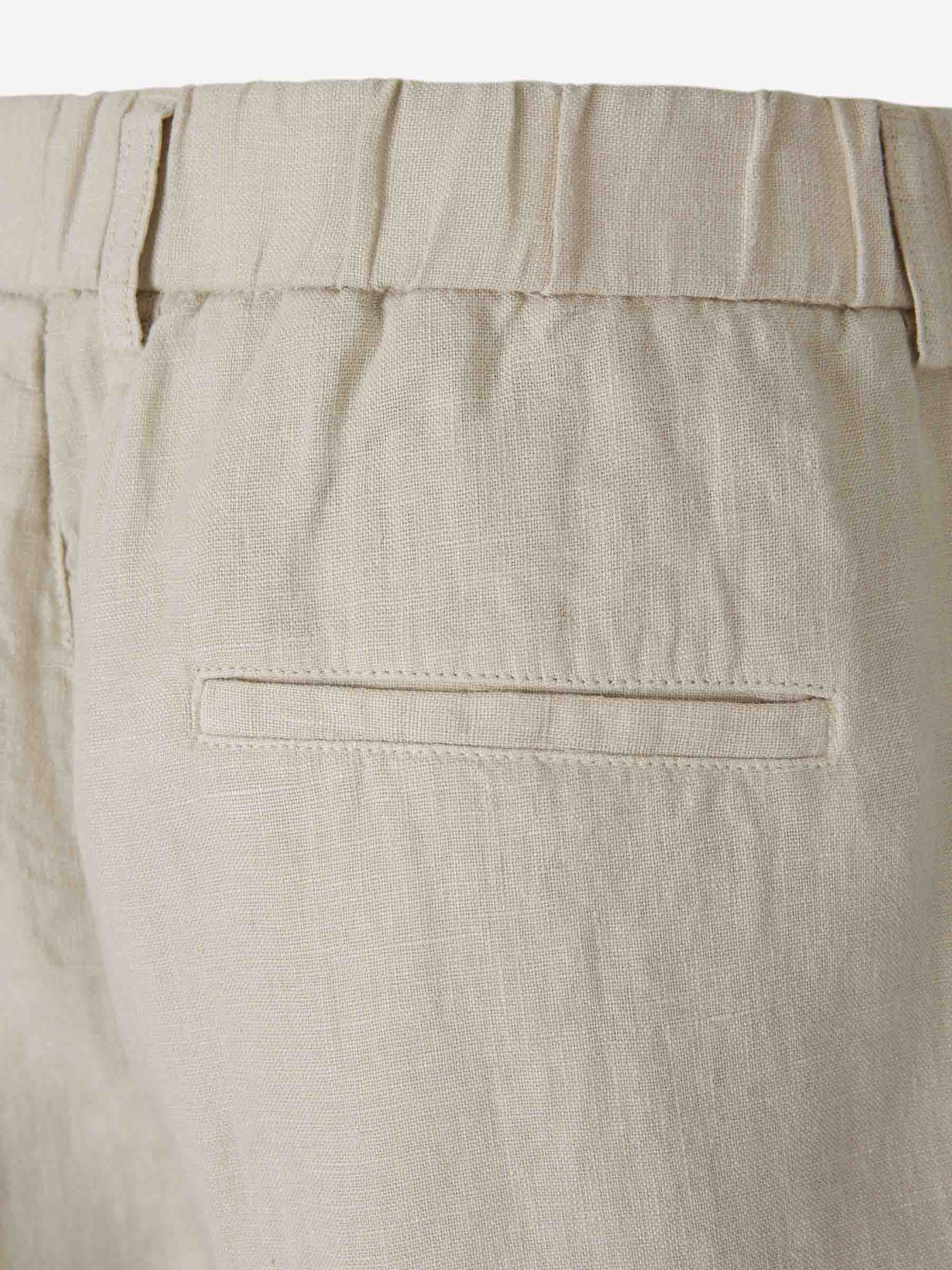 Santa Eulalia Hombre Barcelona Pantalones Rectos Lino color Beige sku 521-003744 01 - Foto 4