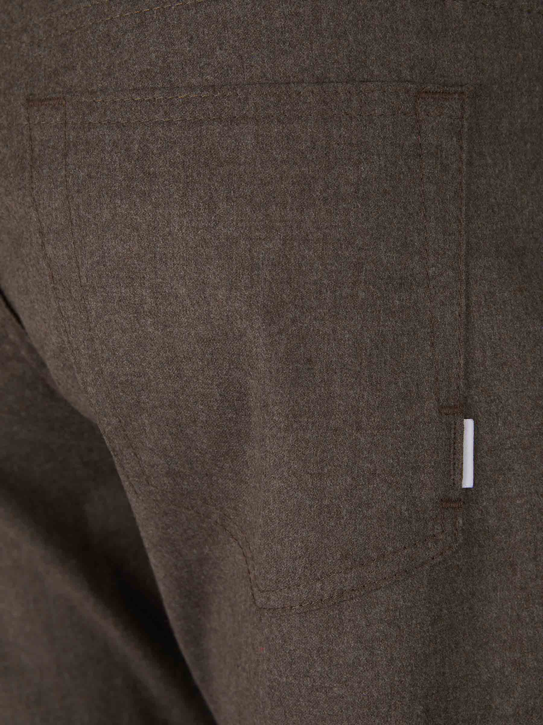 Outlet online PT Torino Hombre Pantalones Cinco Bolsillos color Marrón sku 522-002270 01 - Foto 4