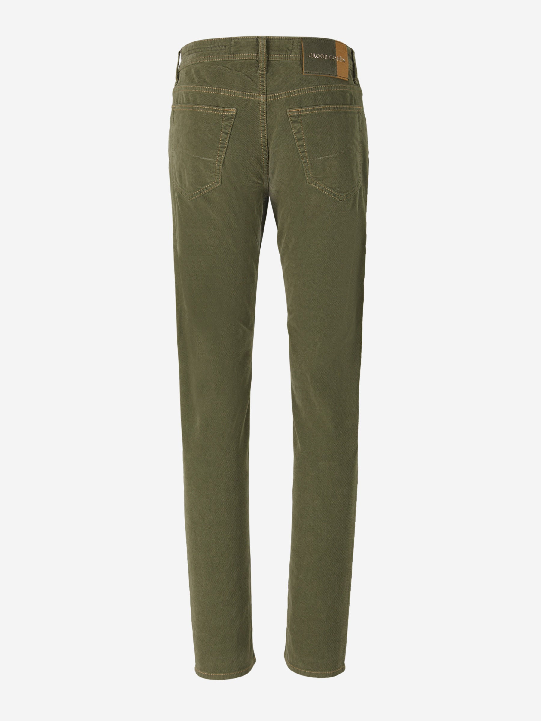 Outlet online Jacob Cohën Hombre Pantalones Bard Micro Pana color Verde Militar sku 522-002300 02 - Foto 6