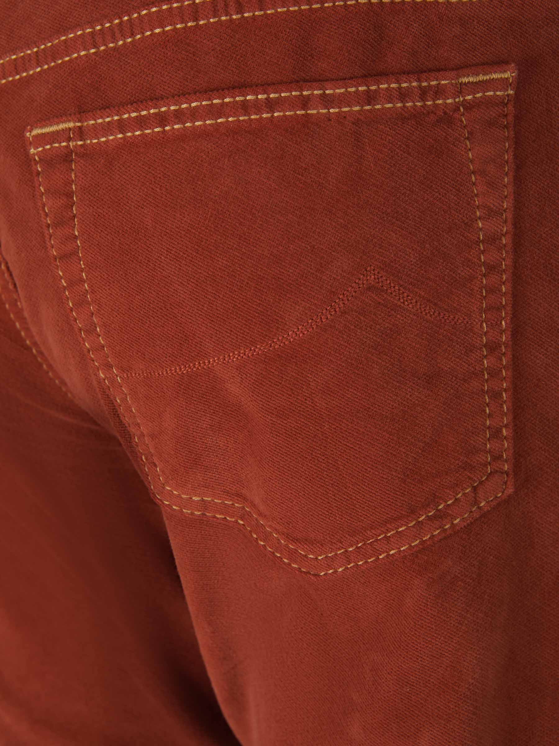 Outlet online Jacob Cohën Hombre Pantalones Bard Micro Pana color Terracota sku 522-002300 03 - Foto 12