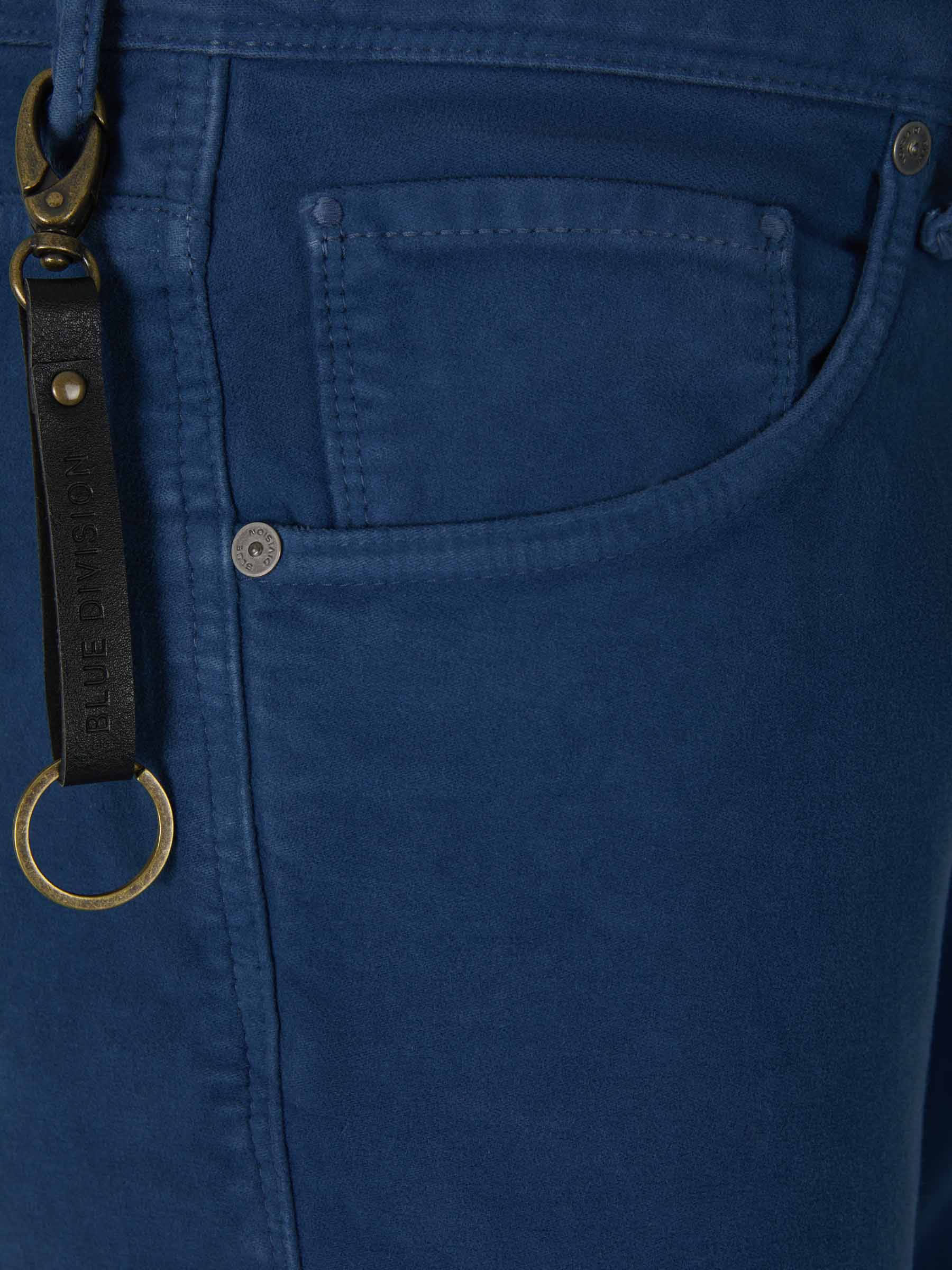 Outlet online Incotex Blue Division Hombre Jeans Straight Algodón color Azul Cobalto sku 522-002312 01 - Foto 3