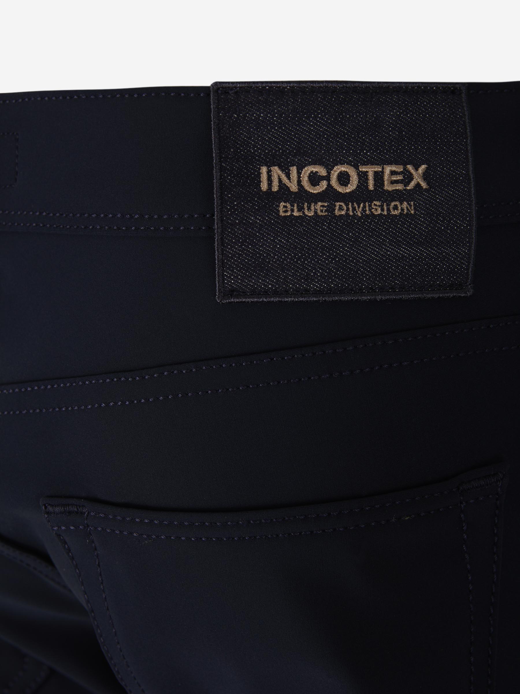 Outlet online Incotex Blue Division Hombre Pantalones 5 Bolsillos color Azul Noche sku 522-002314 01 - Foto 5
