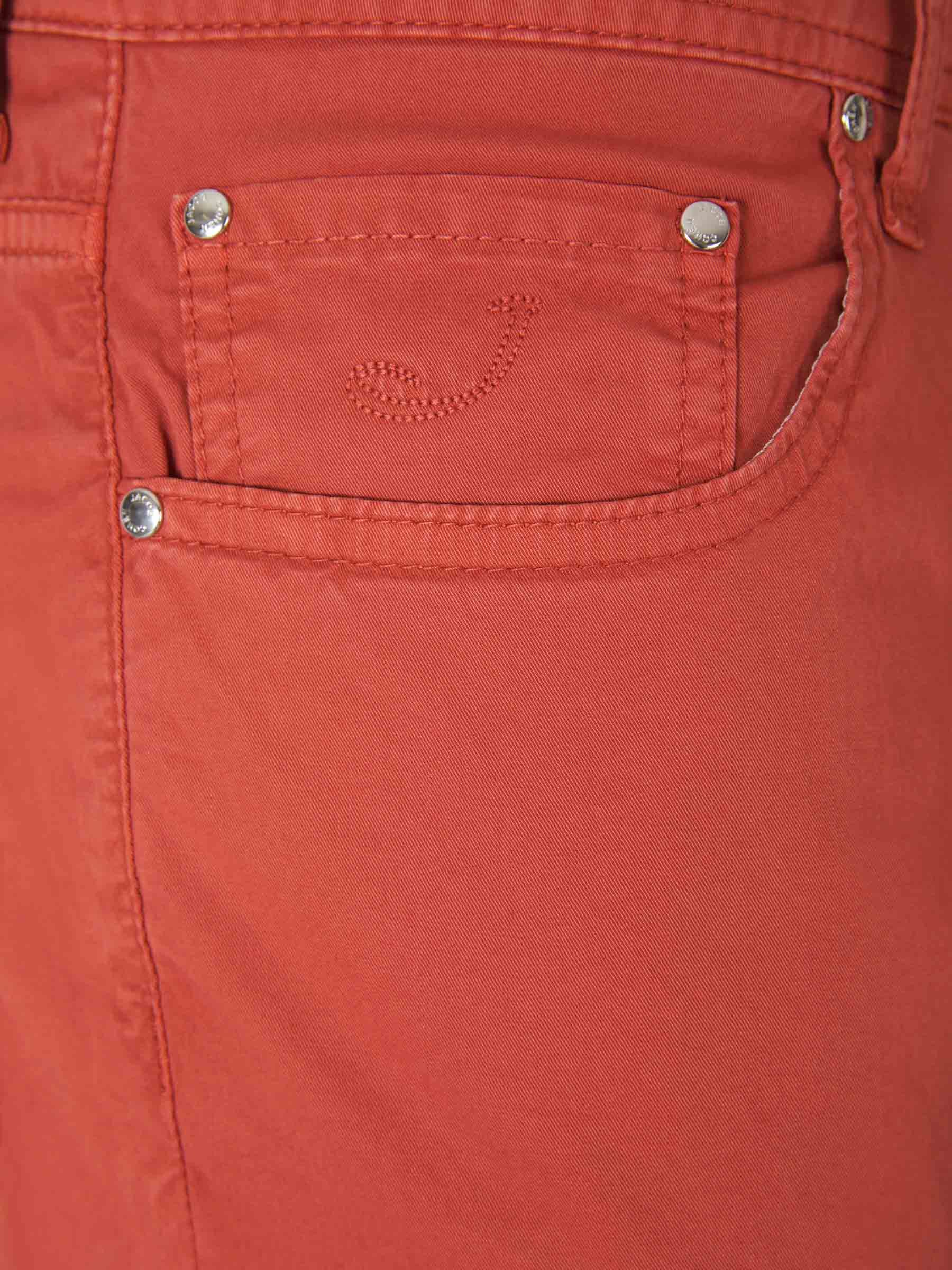 Outlet online Jacob Cohën Hombre Jeans Slim Algodón color Terracota sku 522-002418 05 - Foto 3