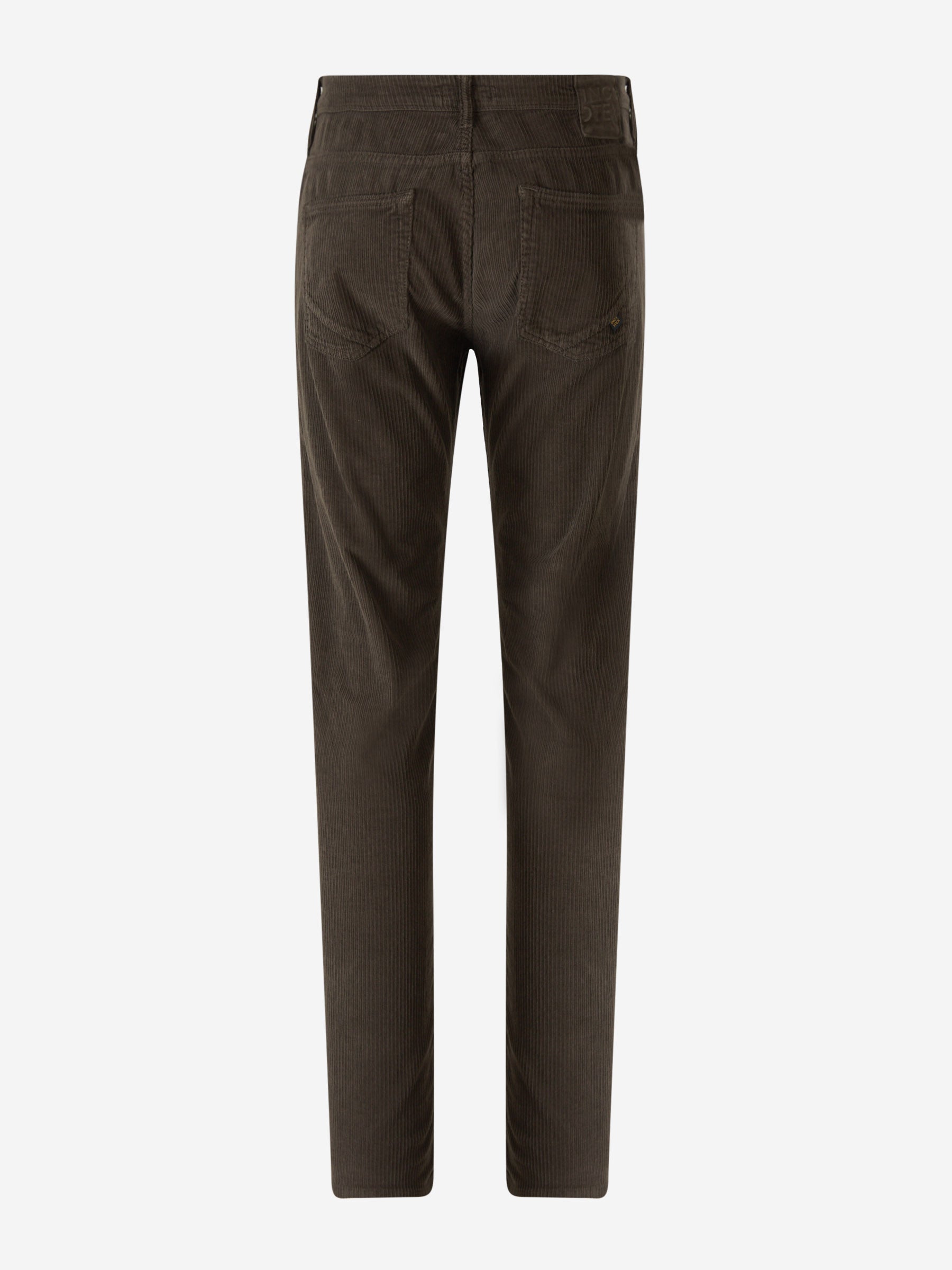 Outlet online Incotex Blue Division Hombre Pantalones Pana Slim Fit color Blanco sku 522-002427 01 - Foto 5