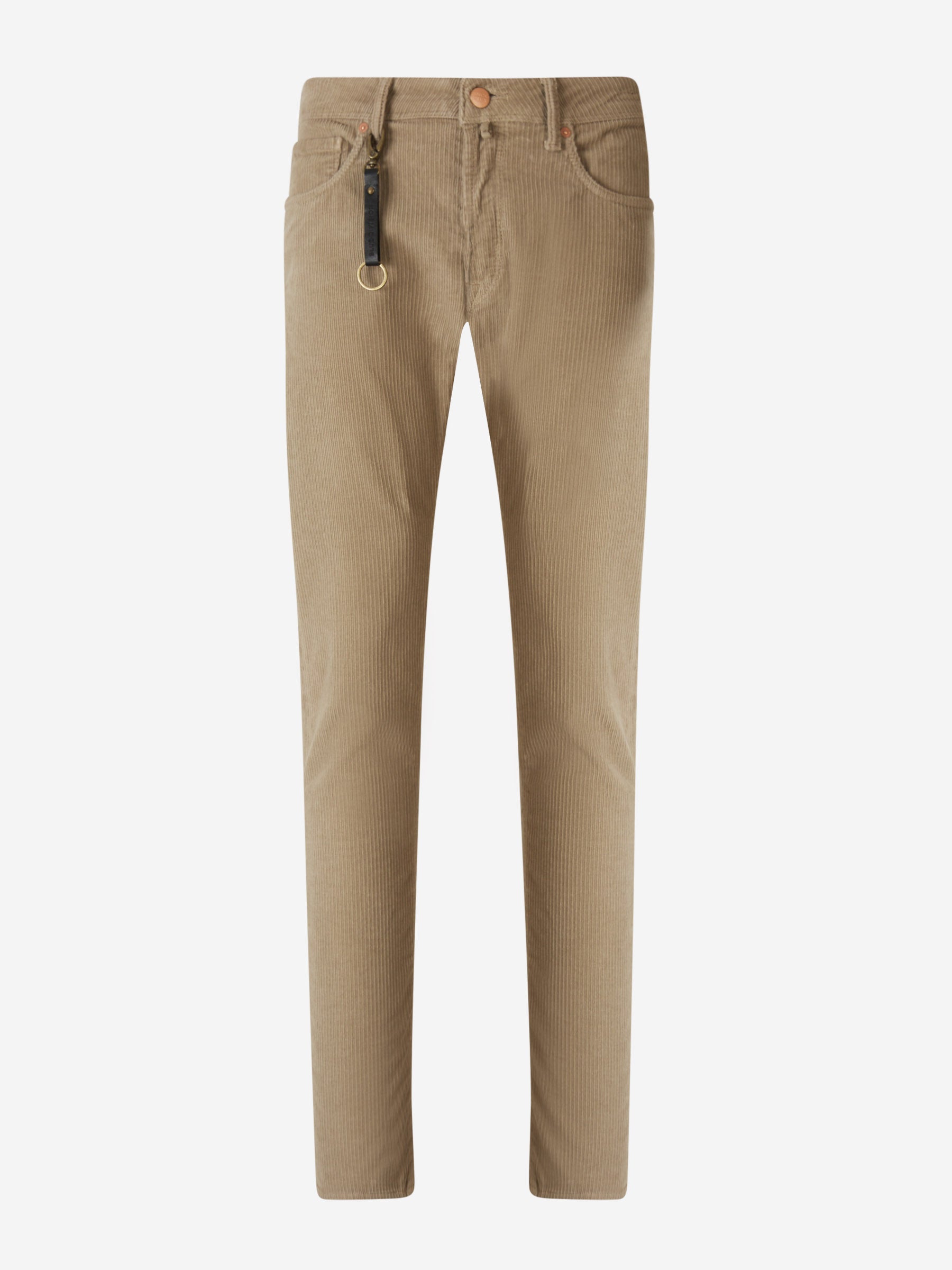 Outlet online Incotex Blue Division Hombre Pantalones Pana Slim Fit color Blanco sku 522-002427 01 - Foto 8