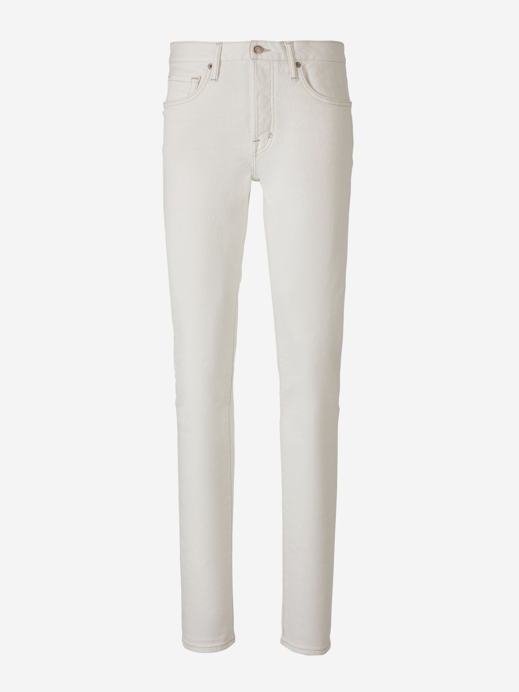 Outlet online Tom Ford Hombre Jeans Slim Fit Algodón color Marfil sku 522-002469 01 - Foto 1