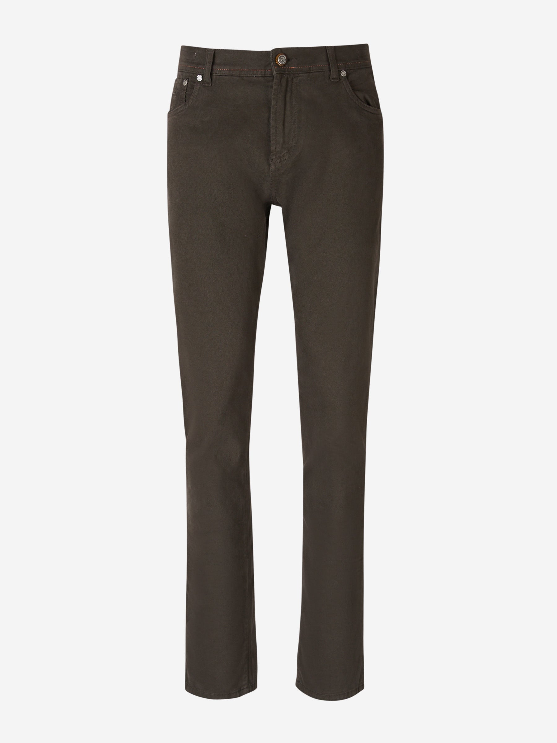 Outlet online Richard J. Brown Hombre Pantalones 5 Bolsillos color Negro sku 522-002516 02 - Foto 1