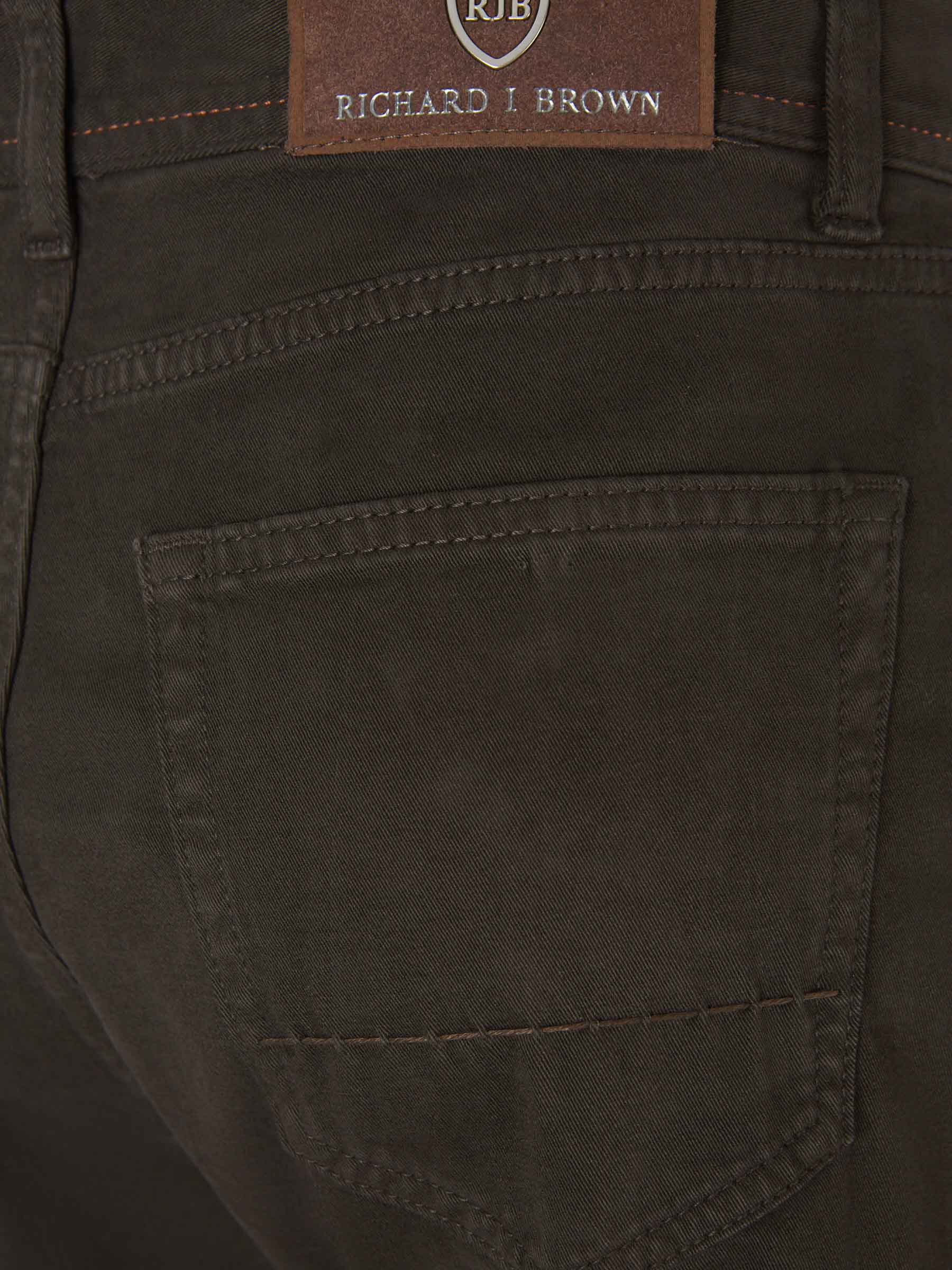 Outlet online Richard J. Brown Hombre Pantalones 5 Bolsillos color Negro sku 522-002516 02 - Foto 4