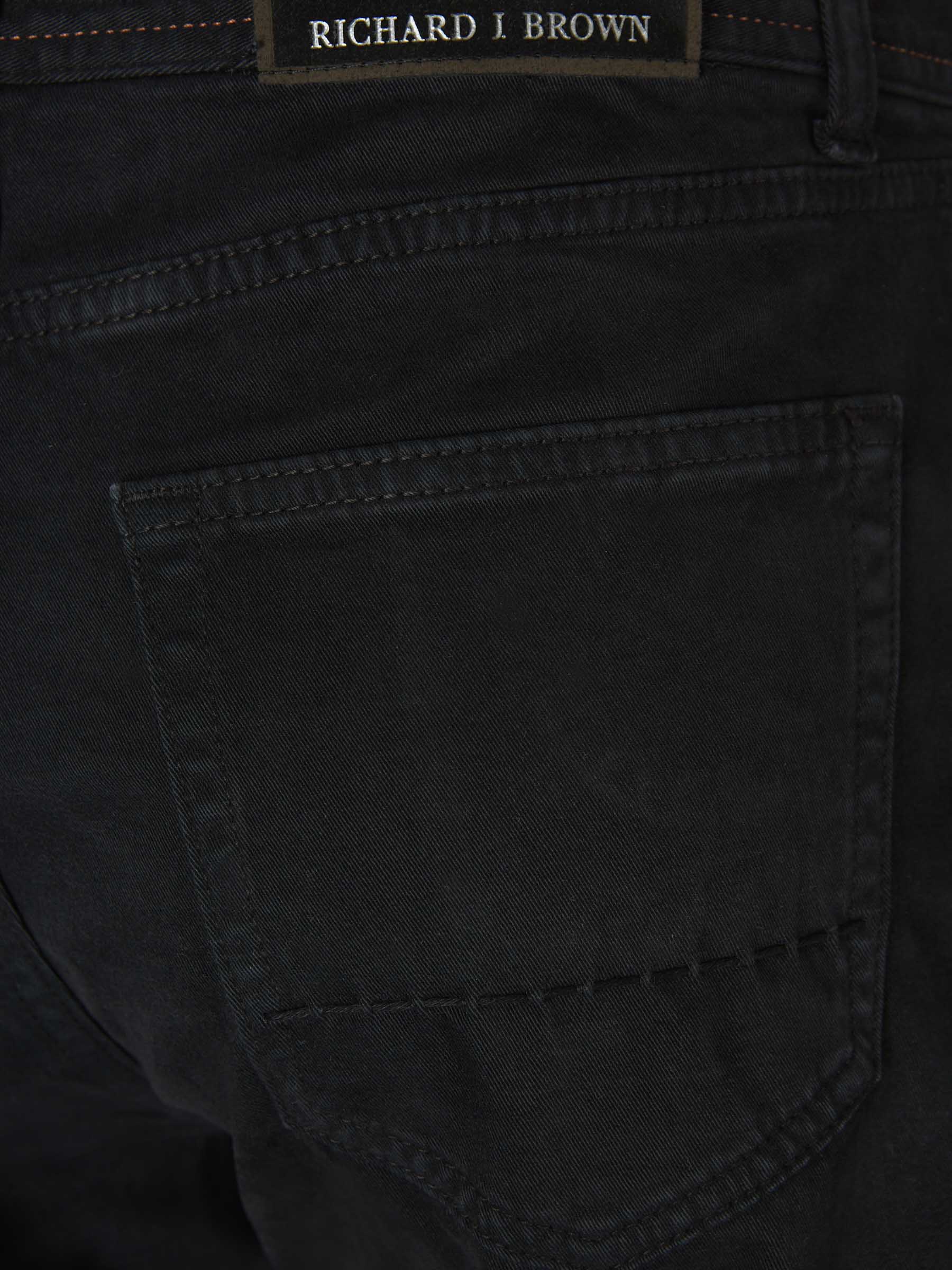 Outlet online Richard J. Brown Hombre Pantalones 5 Bolsillos color Negro sku 522-002516 02 - Foto 8