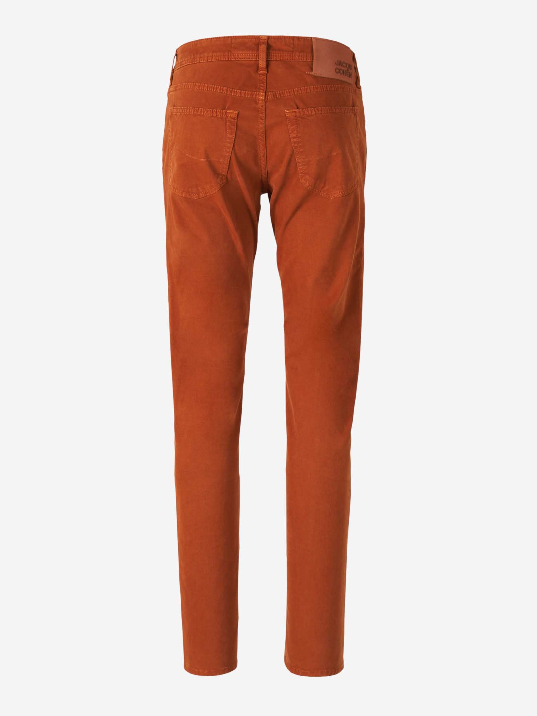 Jacob Cohën Hombre Barcelona Pantalones 5 Bolsillos Bard color Naranja sku 522-002531 08 - Foto 2