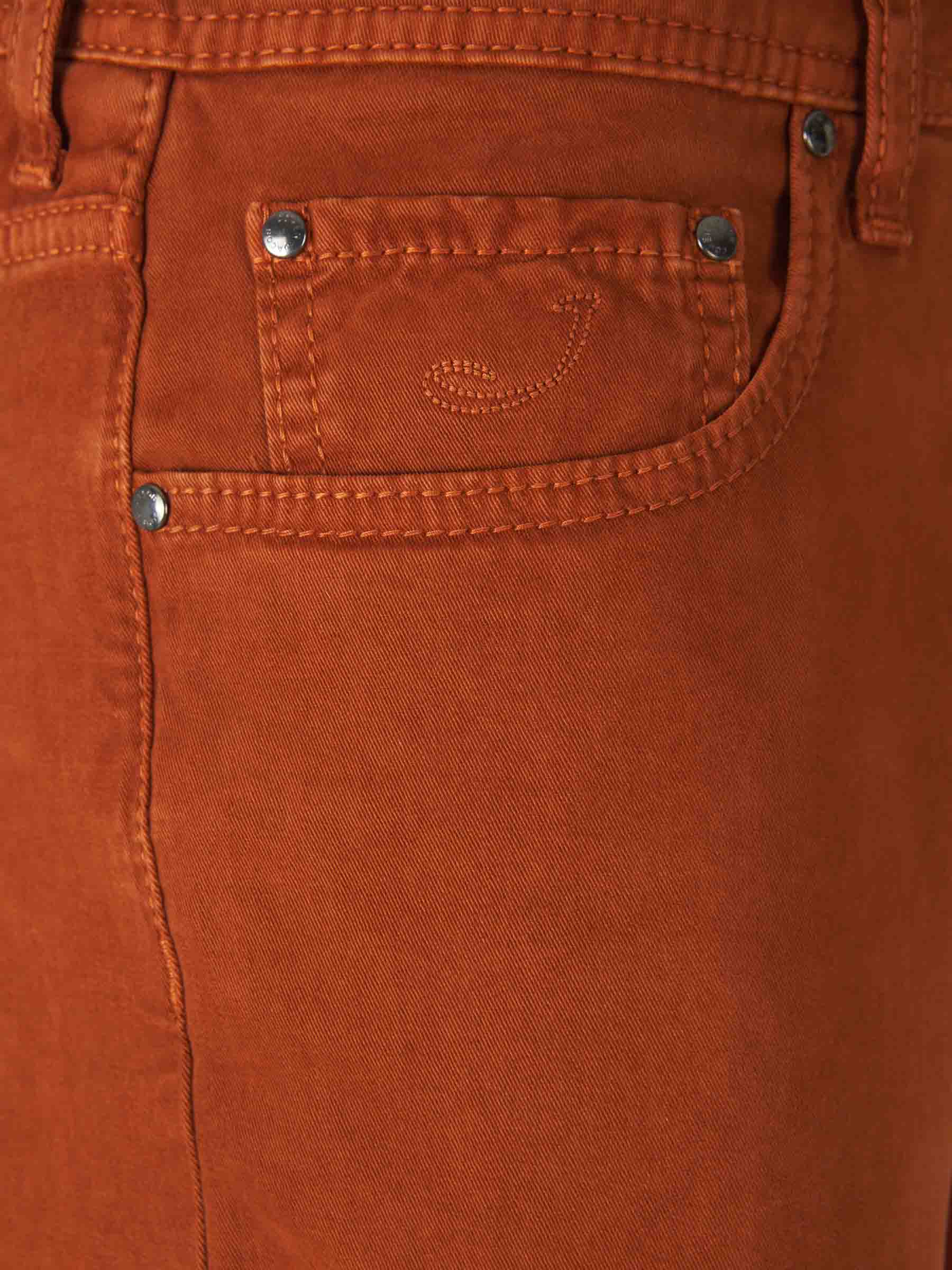 Jacob Cohën Hombre Barcelona Pantalones 5 Bolsillos Bard color Naranja sku 522-002531 08 - Foto 3