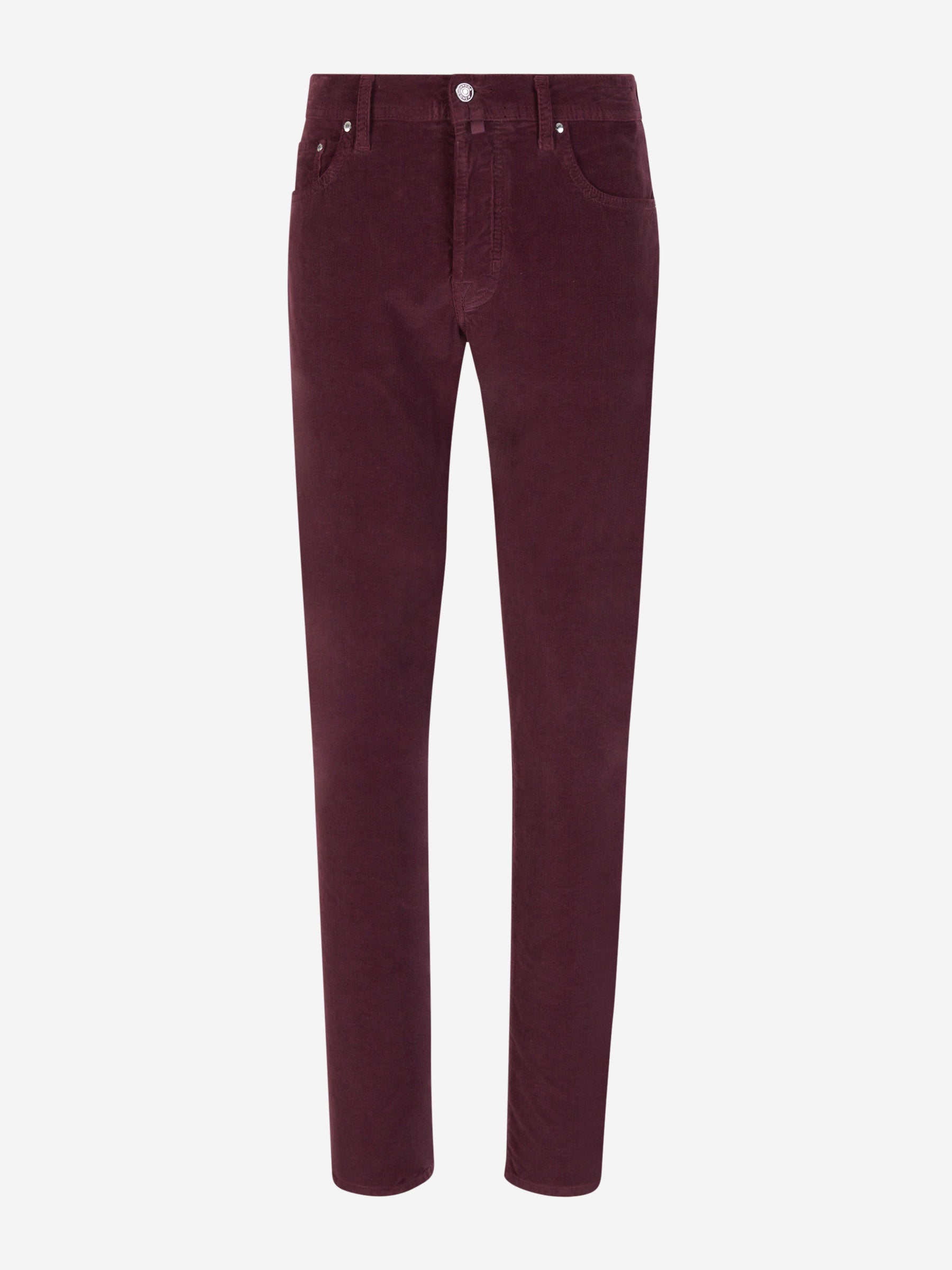 Outlet online Jacob Cohën Hombre Pantalones Bard Micro Pana color Burdeos sku 522-002532 04 - Foto 1