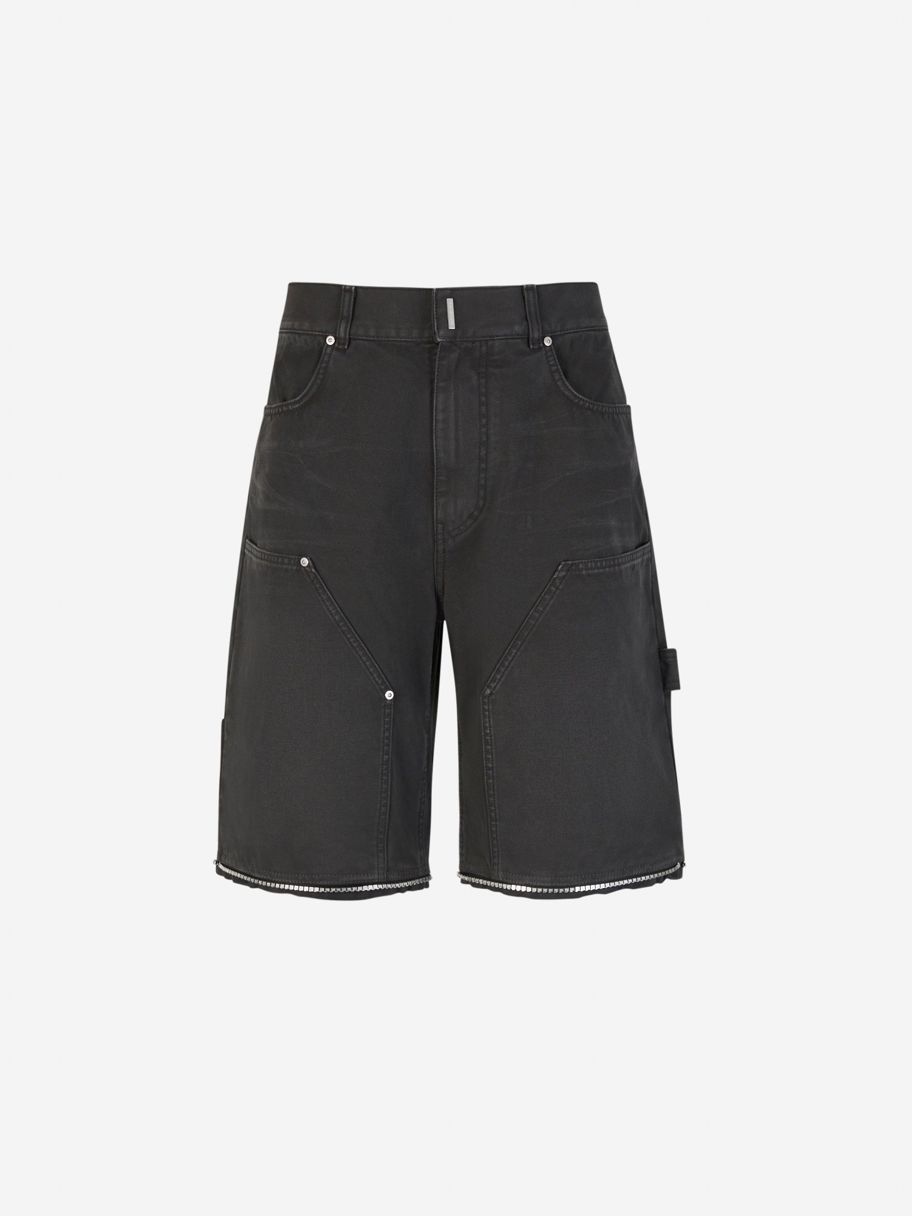 Outlet online Givenchy Hombre Pantalones Cargo Algodón color Gris Antracita sku 522-002540 01 - Foto 4