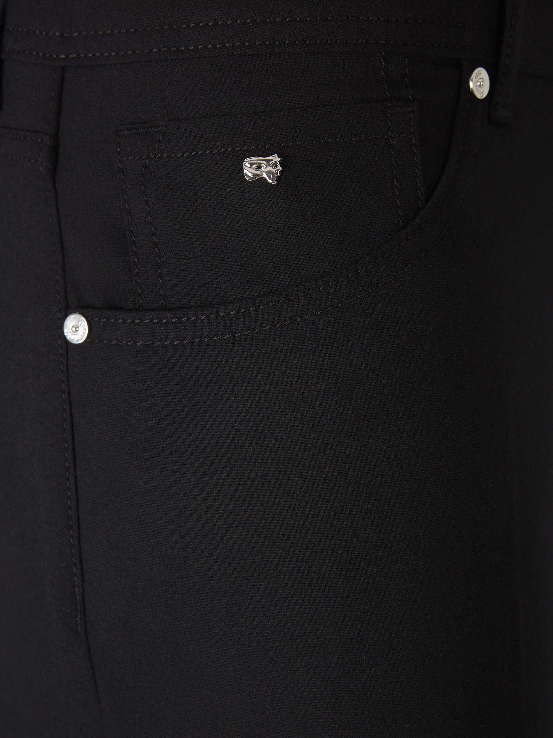 Outlet online Marco Pescarolo Hombre Pantalones Cargo color Negro sku 522-002700 04 - Foto 3