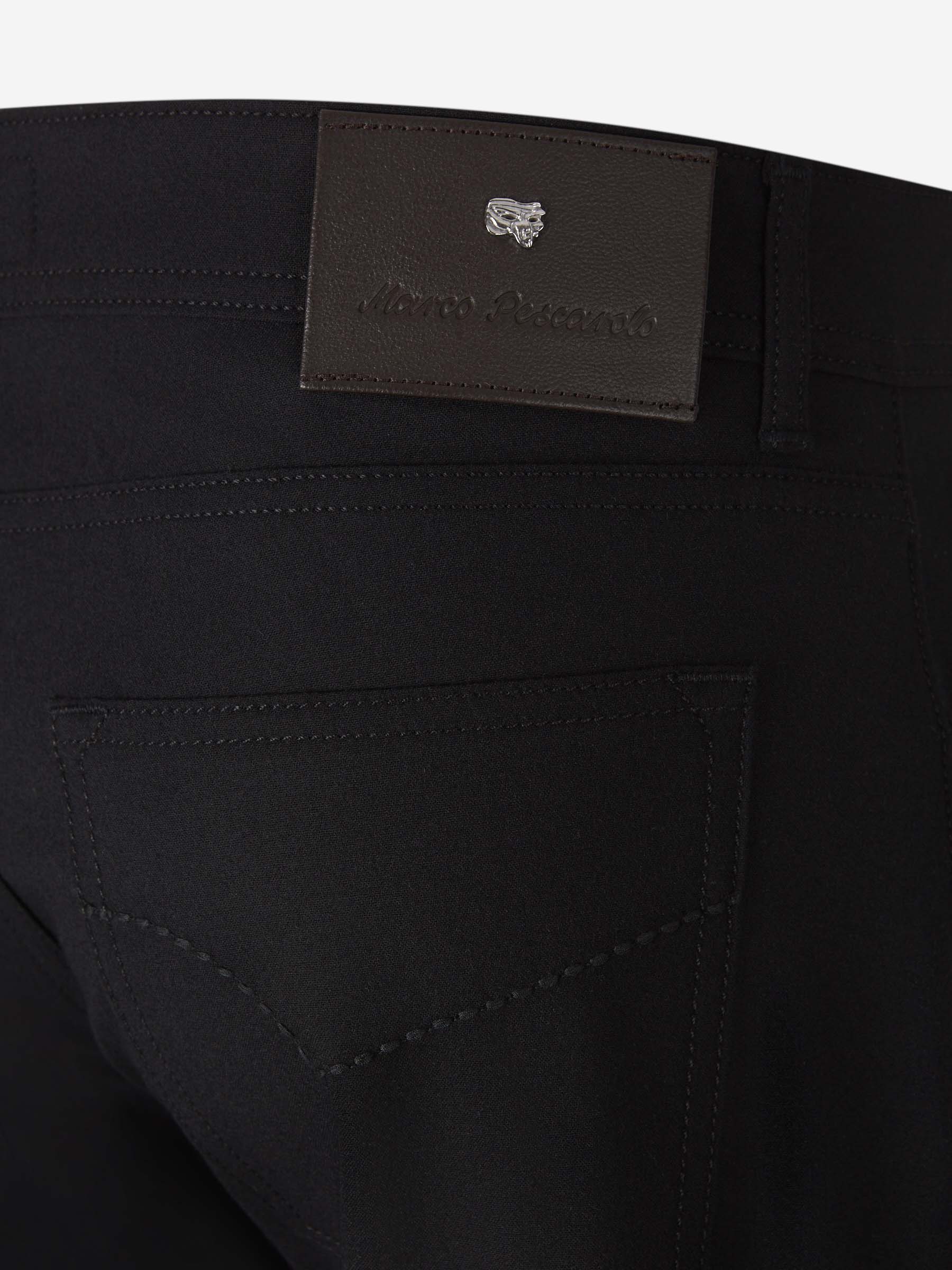 Outlet online Marco Pescarolo Hombre Pantalones Cargo color Negro sku 522-002700 04 - Foto 4
