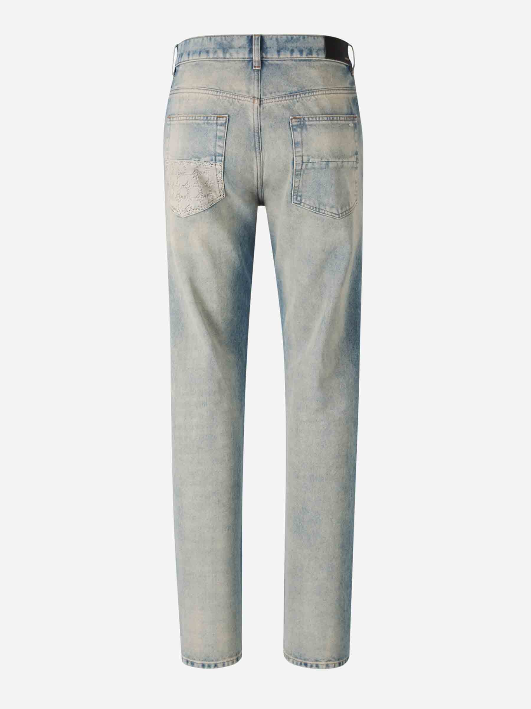 Amiri Hombre Barcelona Jeans Recto MA Quad color Azul Denim Oscuro sku 522-002720 01 - Foto 2