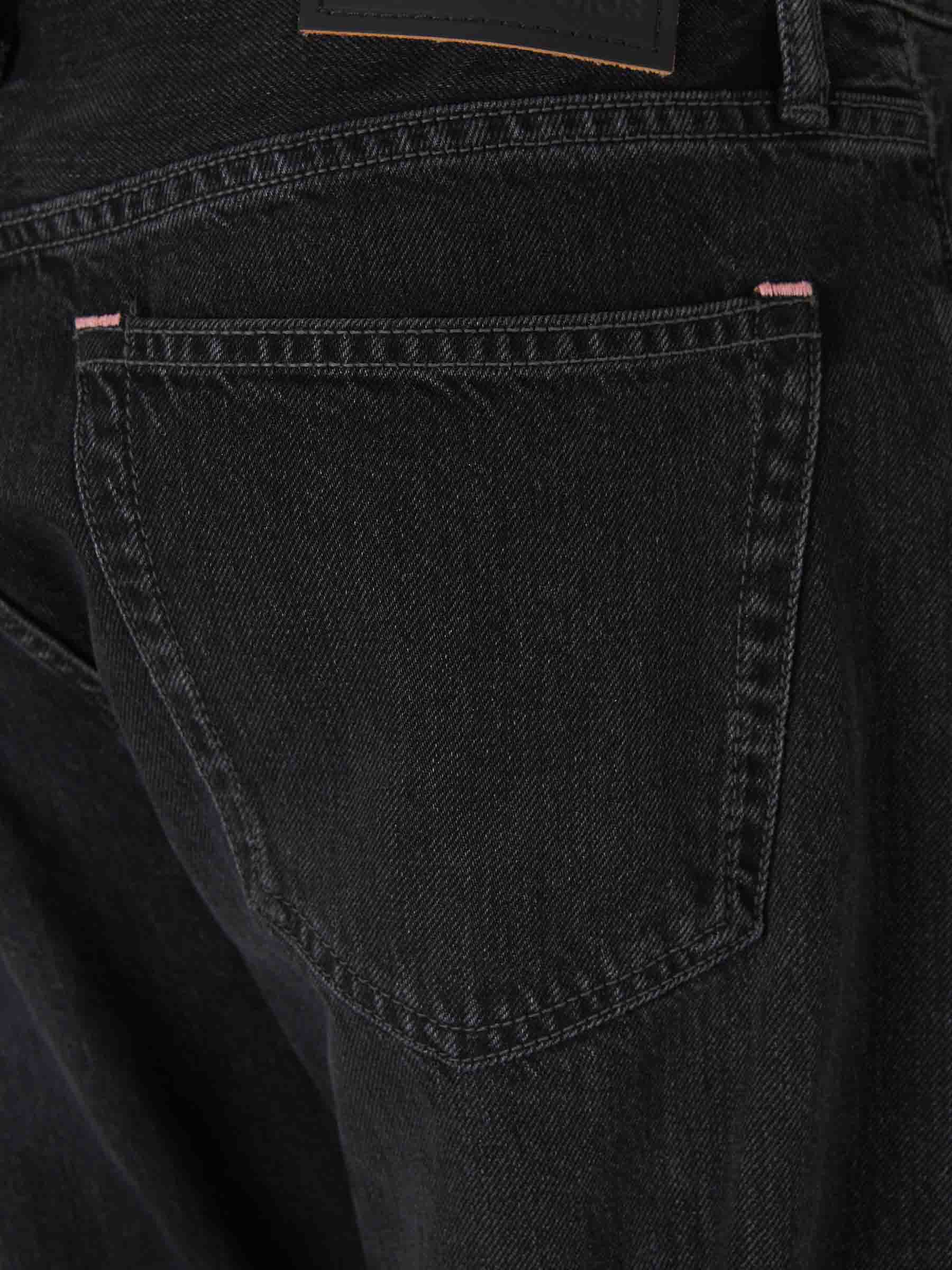 Acne Studios Hombre Barcelona Jeans Regular Fit - 1996 color Negro sku 522-002725 01 - Foto 4