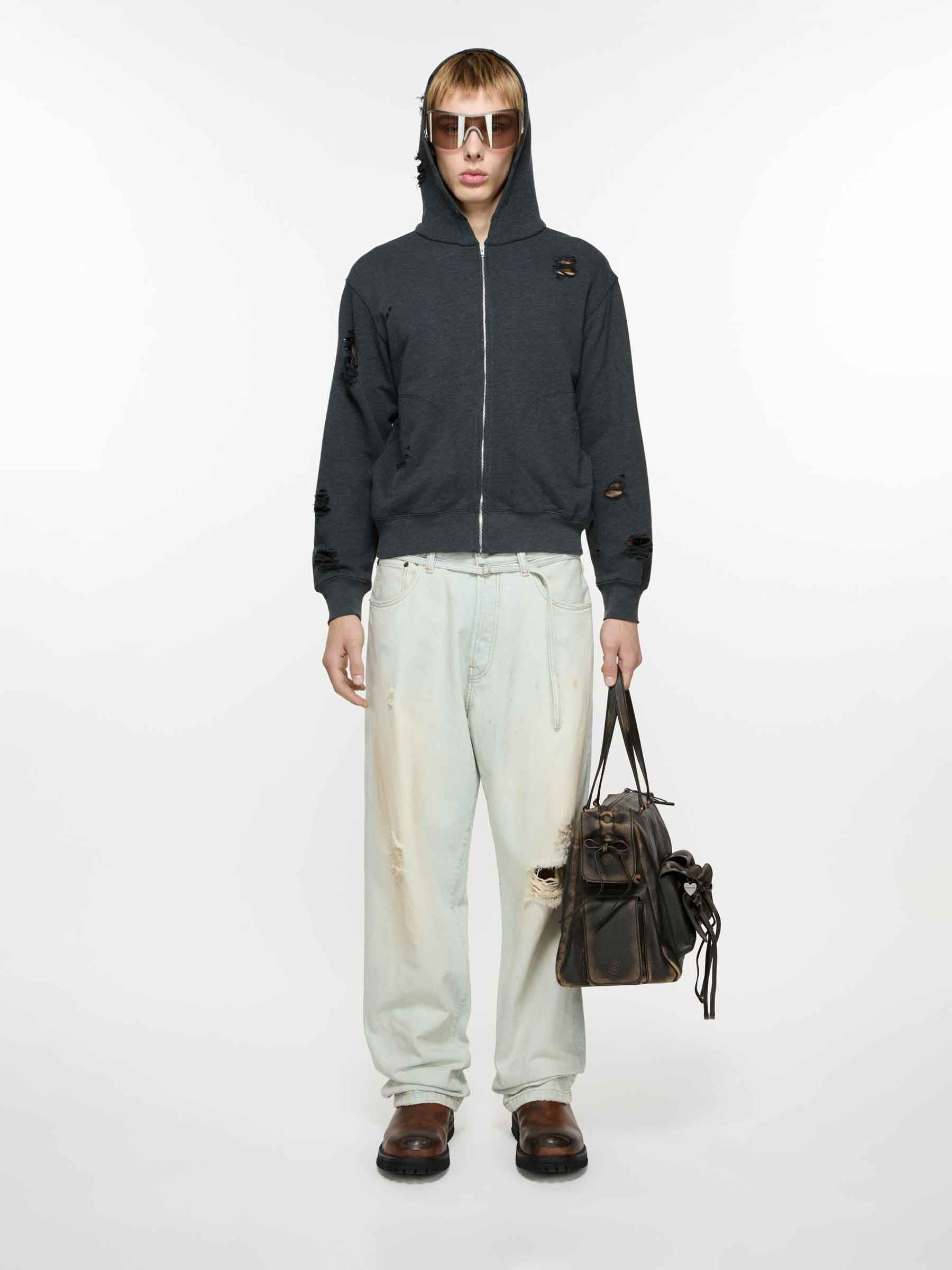 Outlet online Acne Studios Hombre Jeans Wide Leg 1991 color Azul Denim Claro sku 522-002736 01 - Foto 2