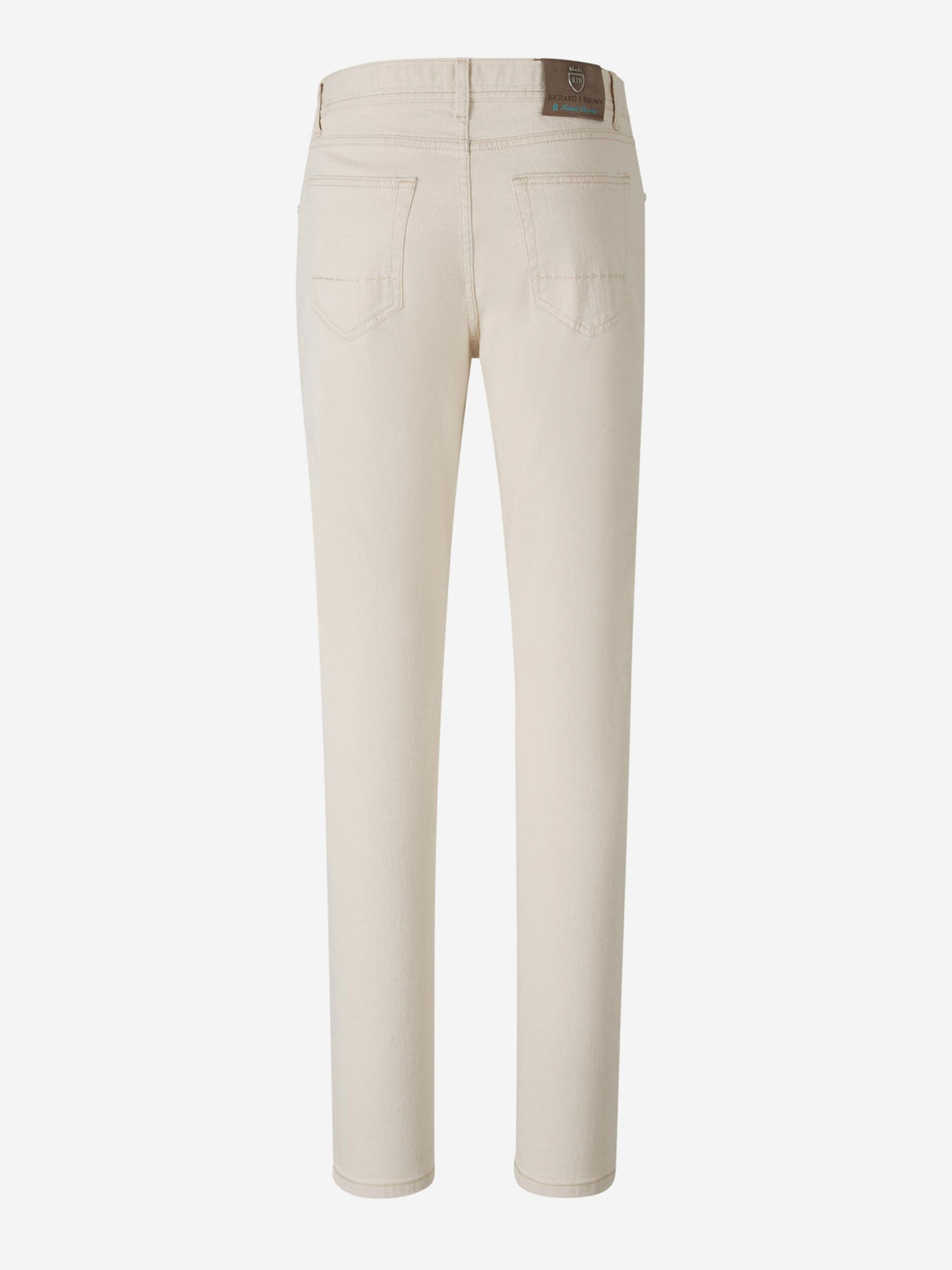 Richard J. Brown Hombre Barcelona Jeans Straight Milano color Marfil sku 522-002741 01 - Foto 2