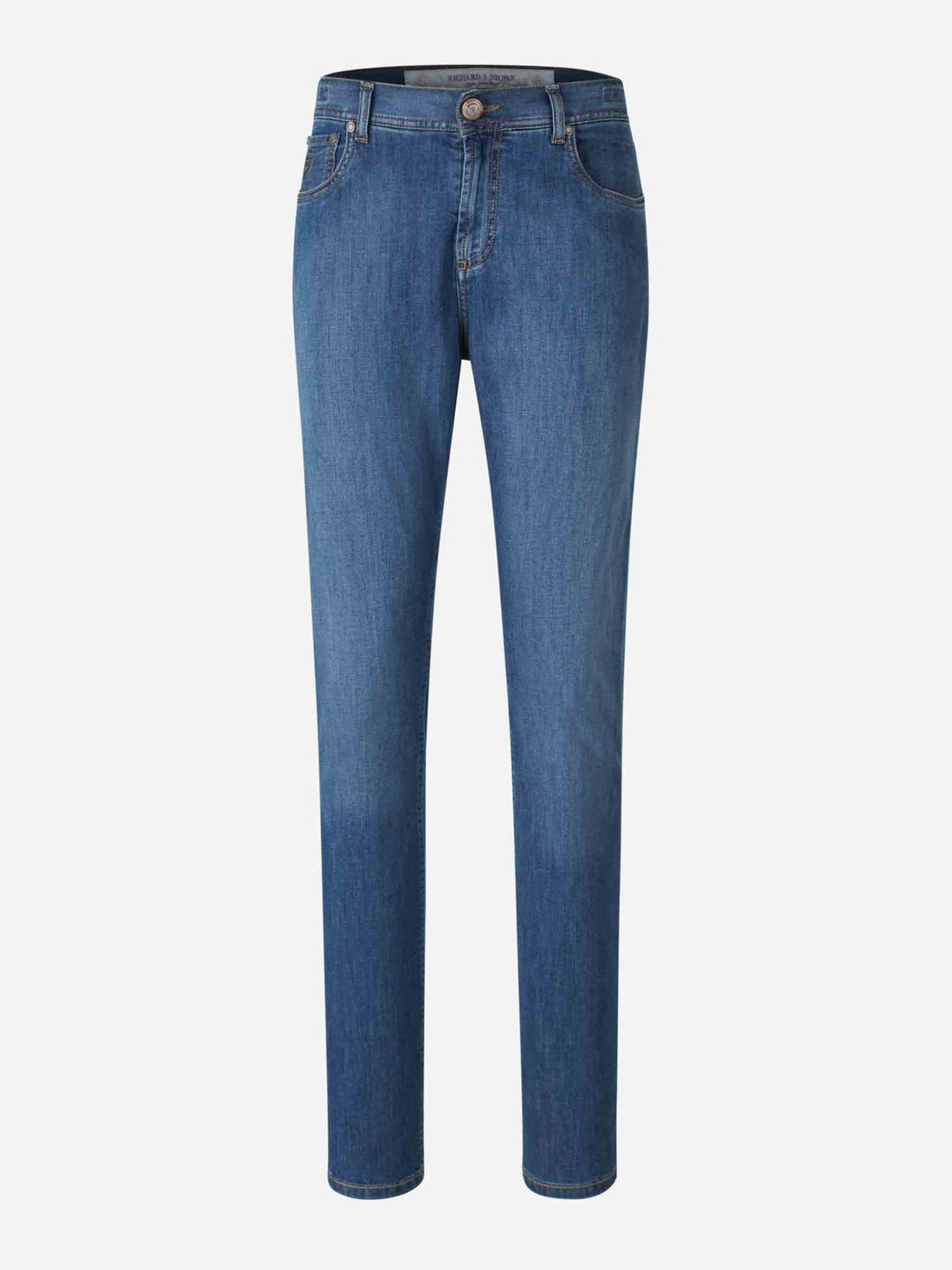 Richard J. Brown Hombre Barcelona Jeans Straight Fit color Azul Denim Oscuro sku 522-002742 01 - Foto 1