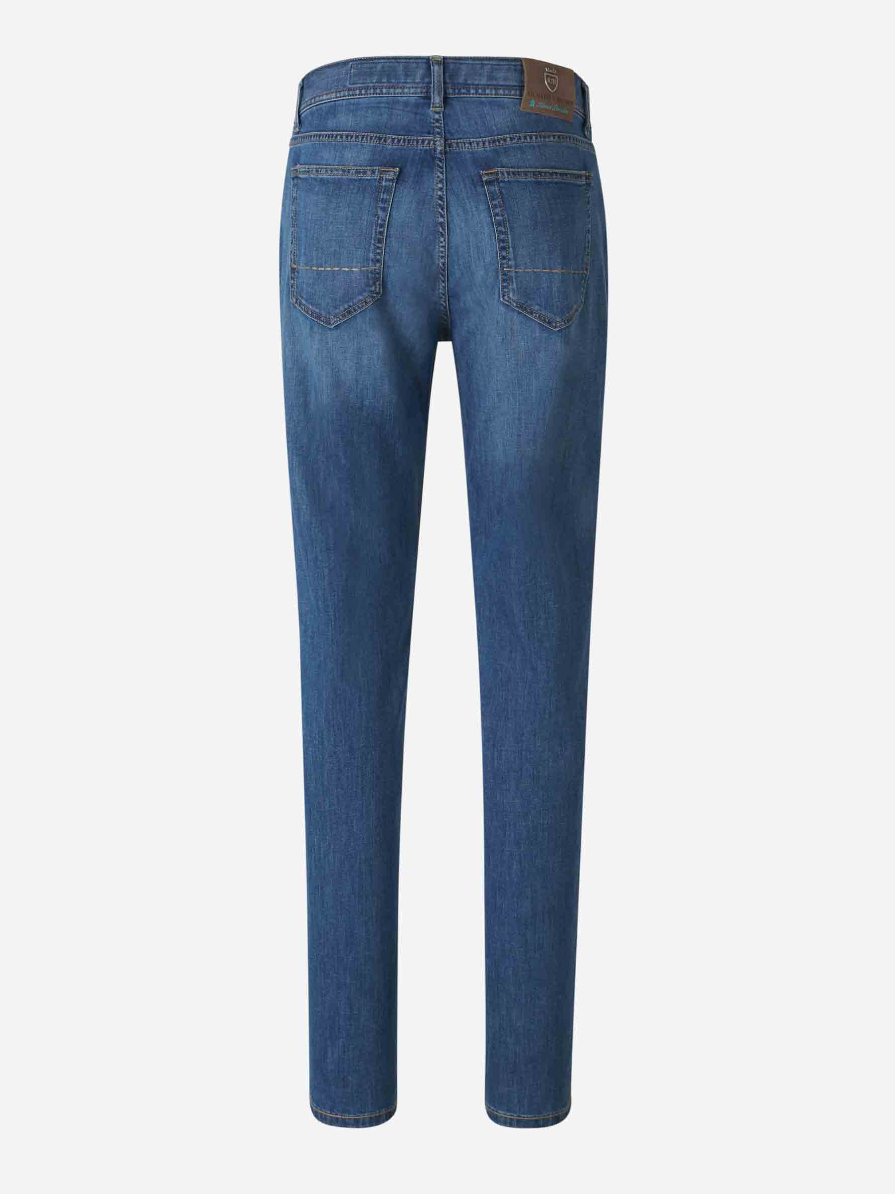 Outlet online Richard J. Brown Hombre Jeans Straight Fit color Azul Denim Oscuro sku 522-002742 01 - Foto 2