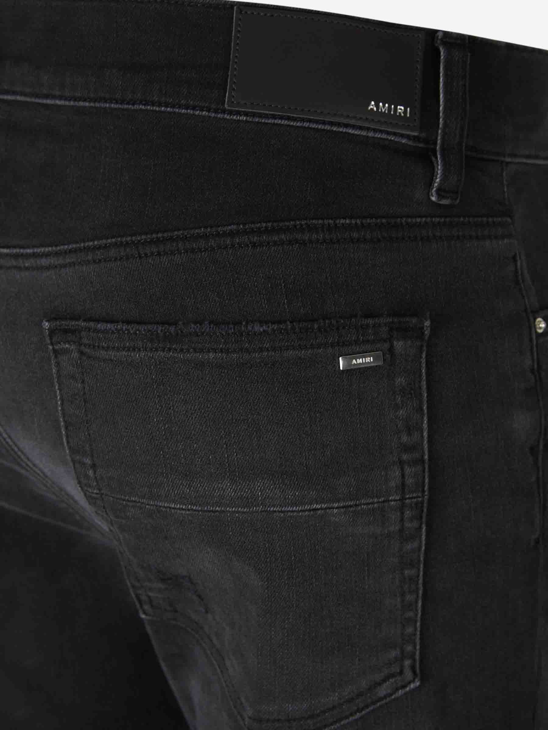 Outlet online Amiri Hombre Jeans Straight MA color Negro sku 522-002745 01 - Foto 6