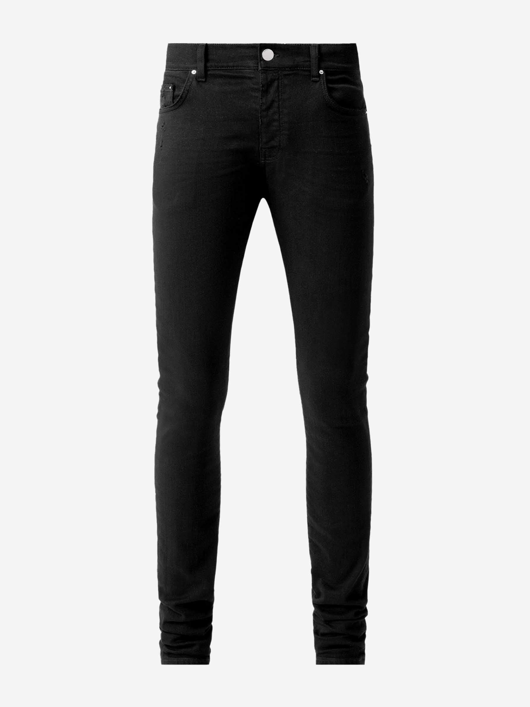 Amiri Hombre Barcelona Pantalones Jeans Skinny color Negro sku 522-002750 01 - Foto 1