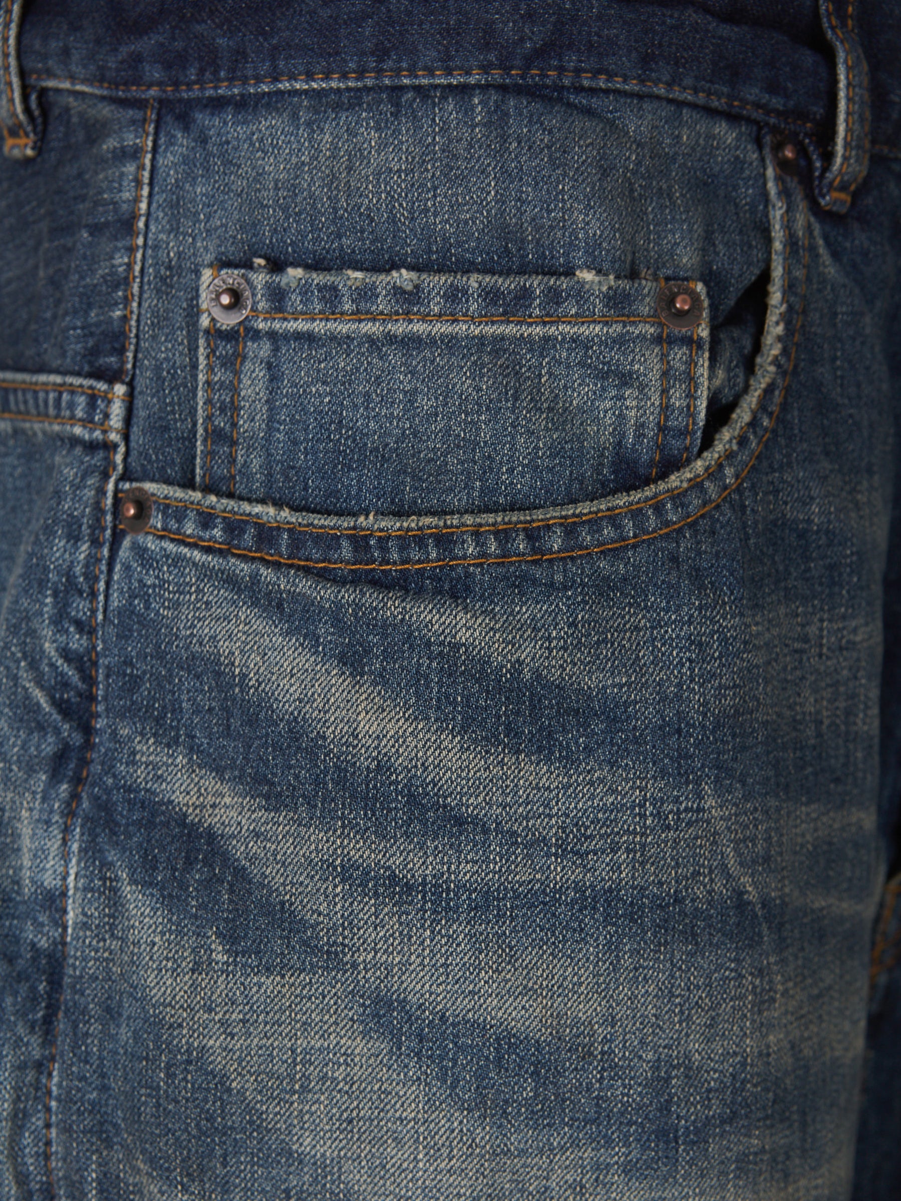 Outlet online Balenciaga Hombre Jeans Wide Leg color Azul Denim Oscuro sku 522-002767 01 - Foto 5