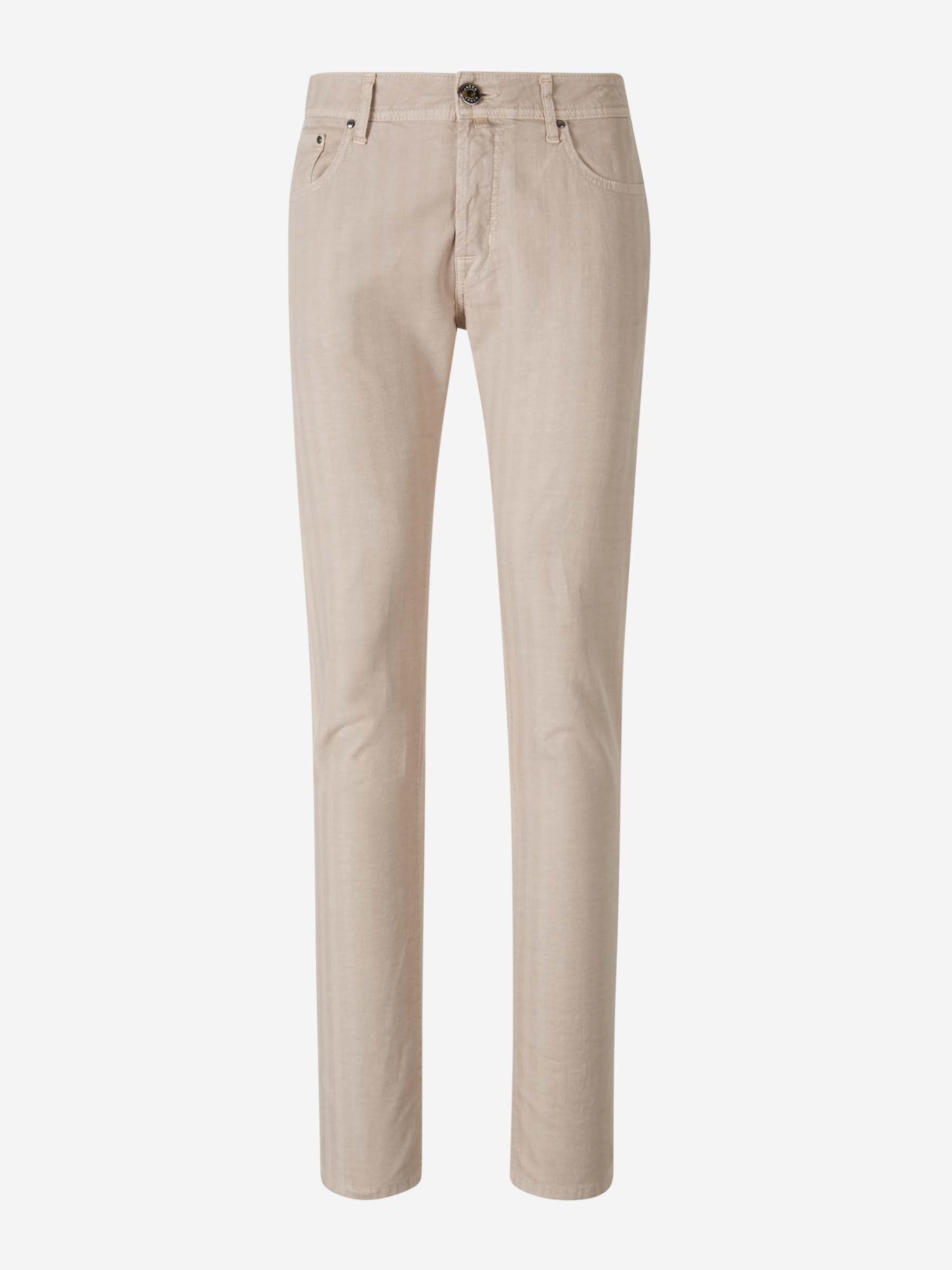 Outlet online Jacob Cohën Hombre Jeans Slim Bard color Beige sku 522-002774 01 - Foto 1